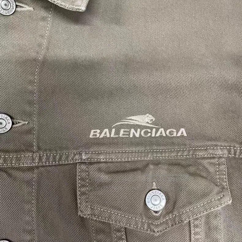 Balenciaga Balenciaga Tiger Year Limited Embroidered Letter Denim Jac Size US XS / EU 42 / 0 - 5 Thumbnail
