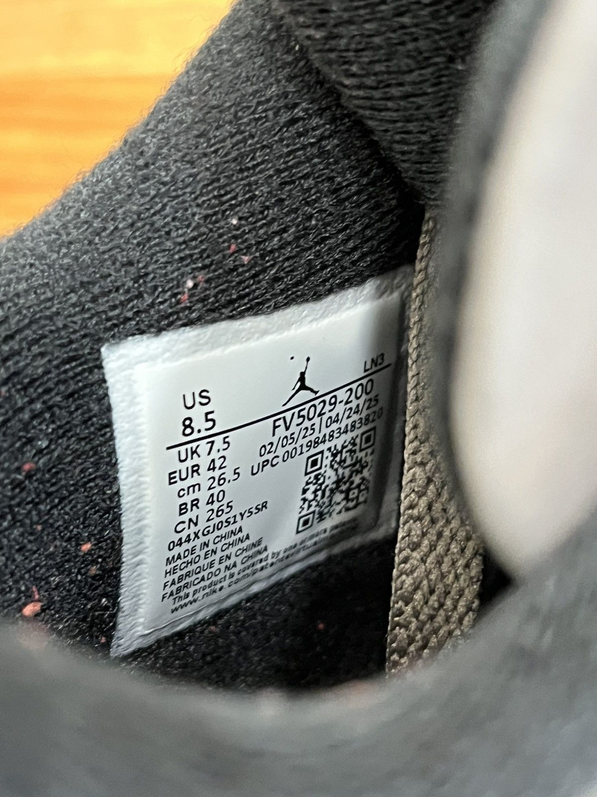 Jordan Brand Jordan 4 Retro Cave Stone Size US 8.5 / EU 41-42 - 10 Thumbnail