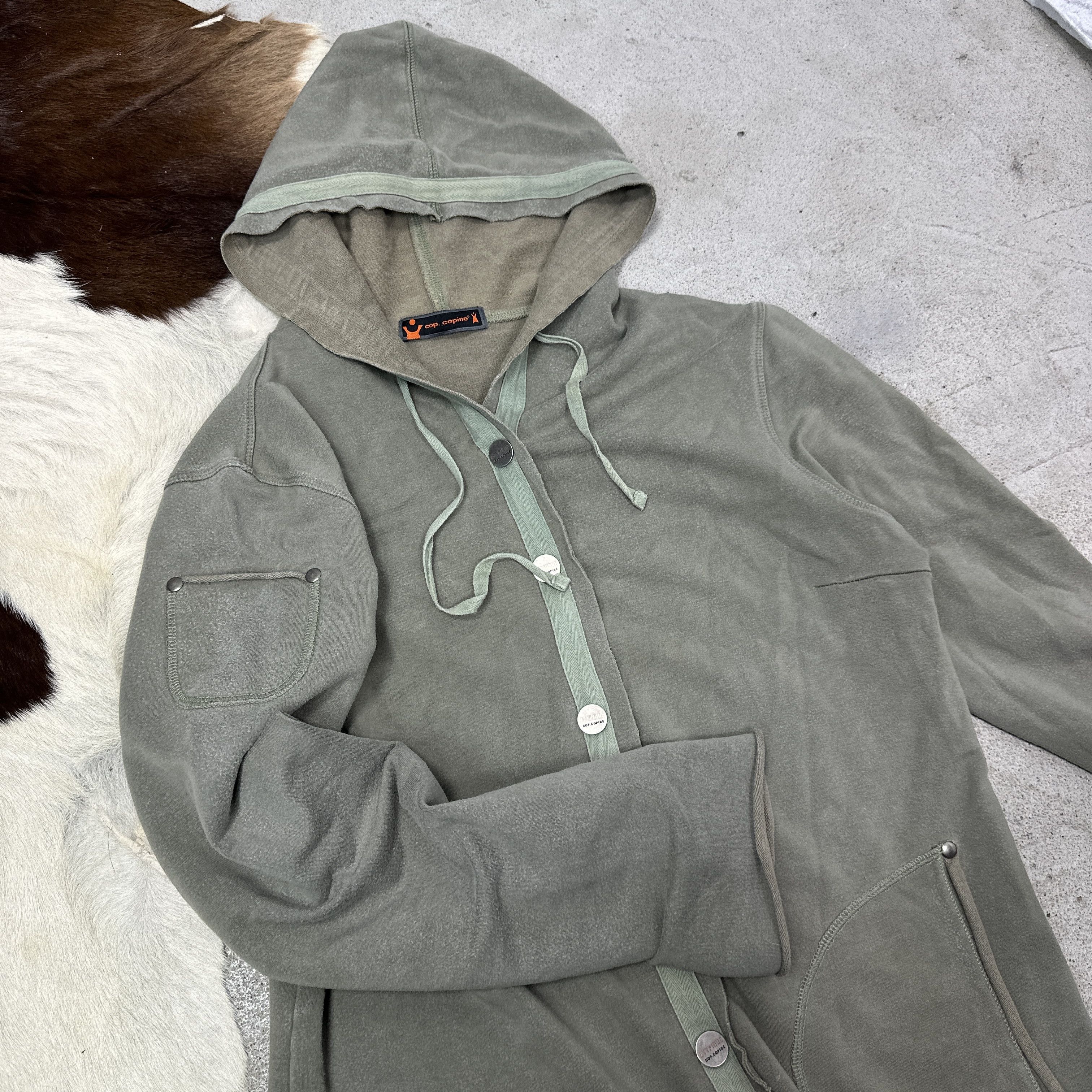 Cop Copine Vintage Avant Garde Archive Cop Copine Hoodie Y2K Size L / US 10 / IT 46 - 6 Thumbnail