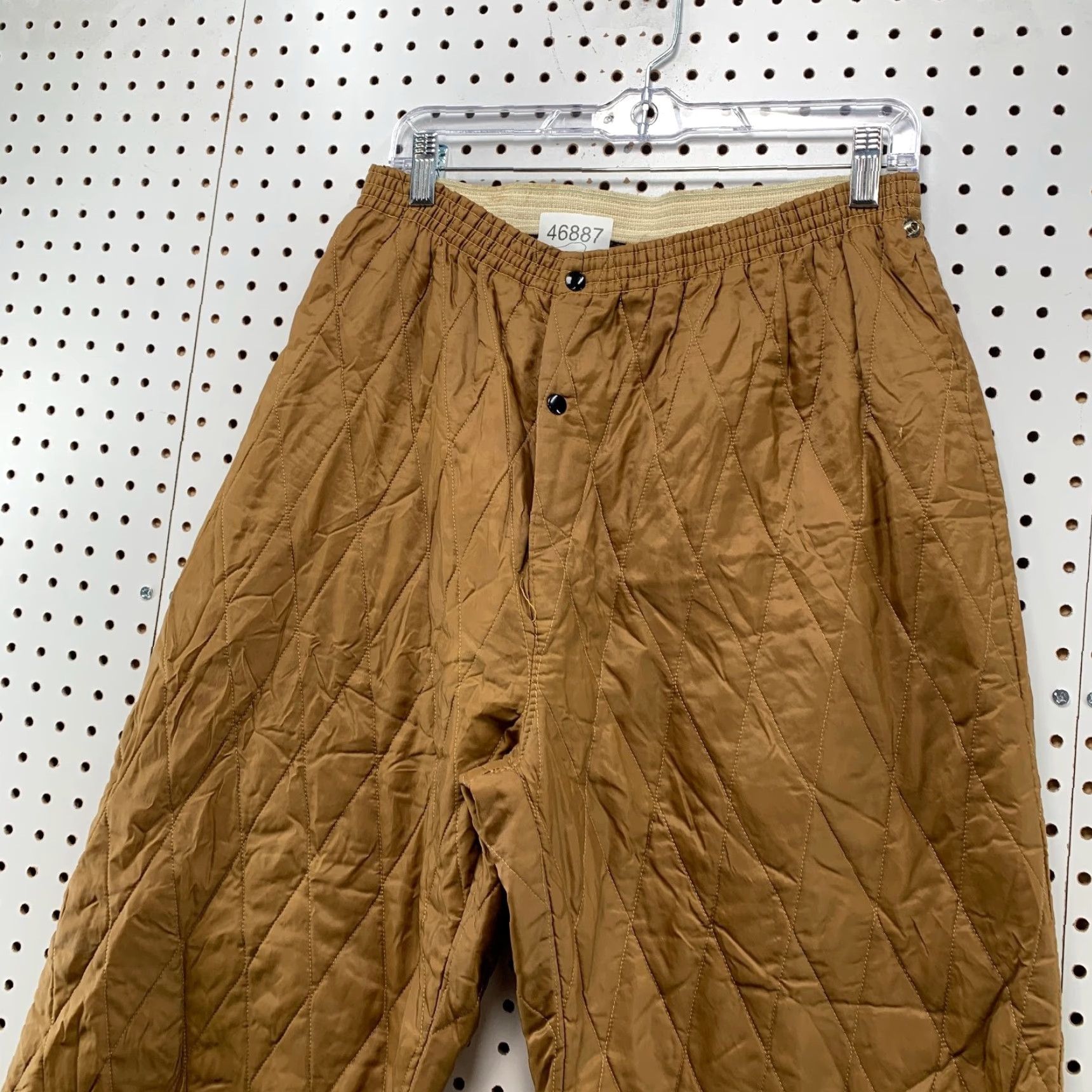 Vintage VINTAGE Quilted Insulated Hunting Pants Mens Medium Brown Outdoor Hunt 34X28 Size US 33 - 4 Thumbnail