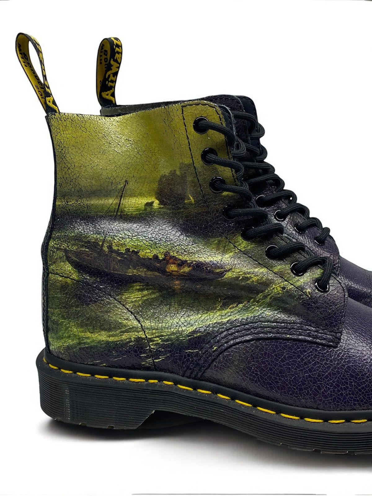 Dr. Martens 🔥 DR. MARTENS PASCAL BOOTS GOTHIC PUNK HEARTBUCKLE HEAT Size US 9 / EU 42 - 3 Thumbnail