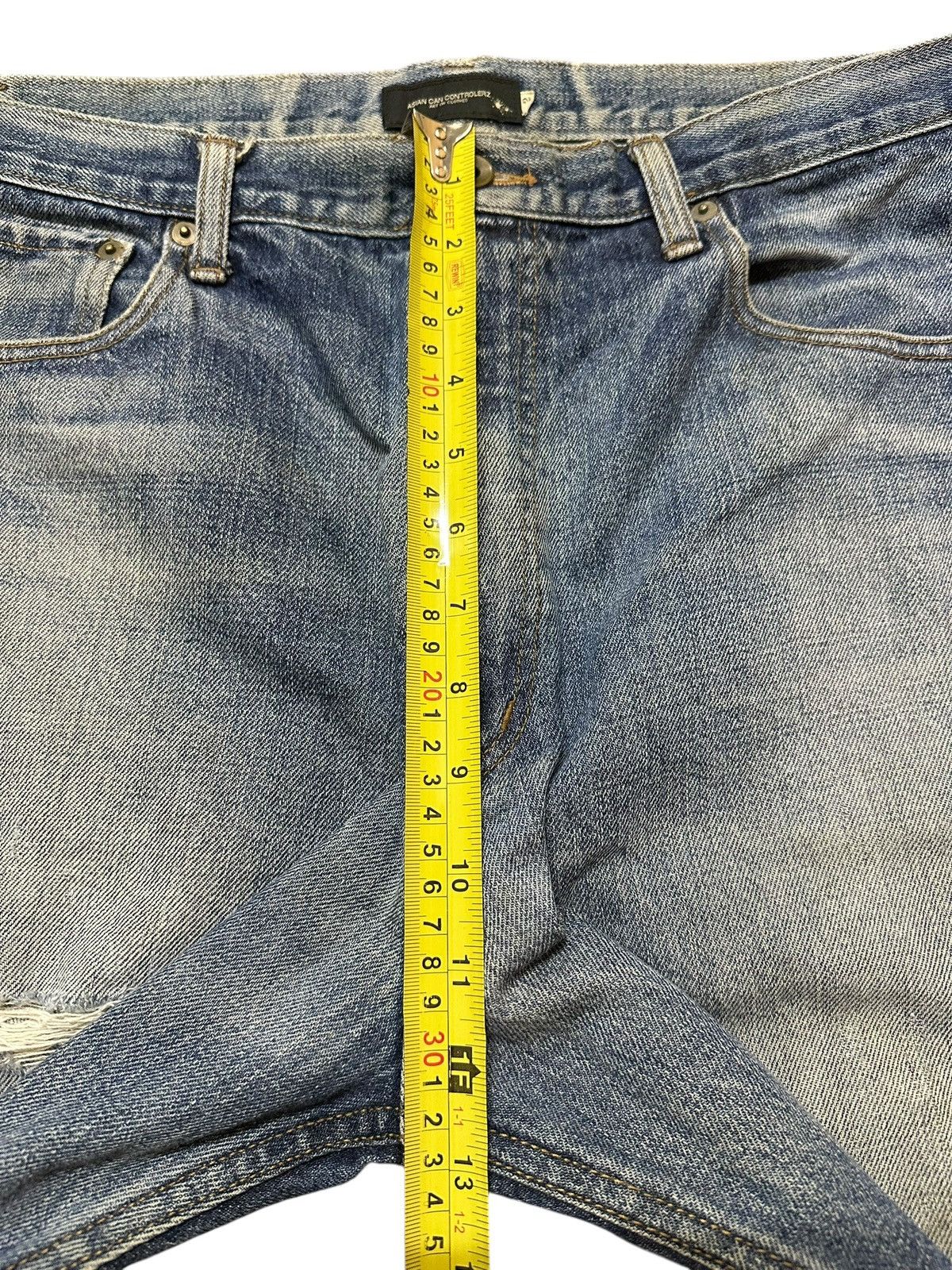 JNCO Vintage Japanese Brand Faded Wash Distressed Baggy Jeans Size US 32 / EU 48 - 16 Thumbnail
