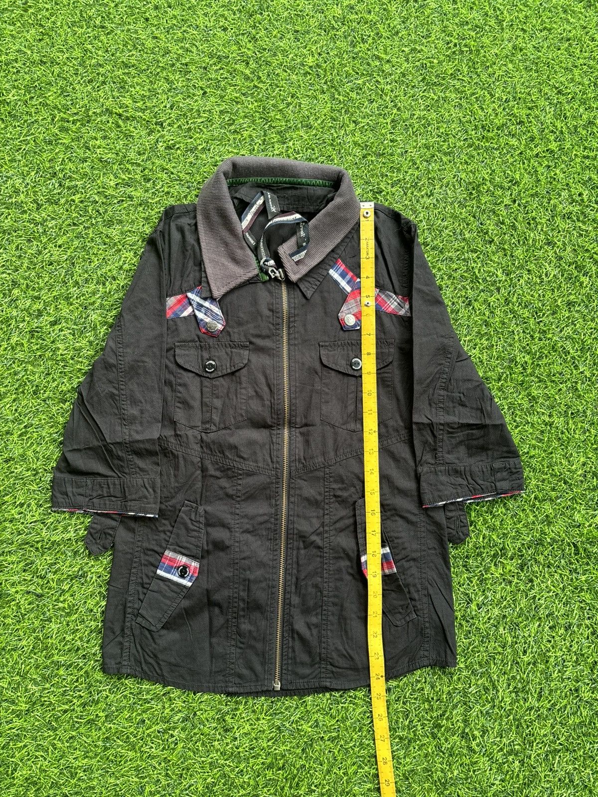 Hysteric Glamour Japanese Zip Ifsix Punk Style Black Shirt Size US S / EU 44-46 / 1 - 12 Thumbnail