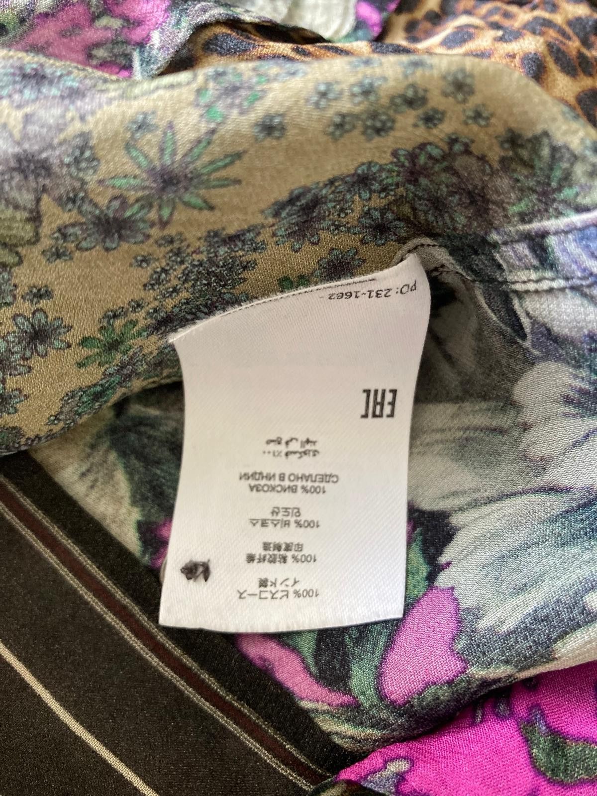 Dries Van Noten Dries Van Noten Leopard Floral Patchwork Shirt 50 L Size US L / EU 52-54 / 3 - 10 Thumbnail