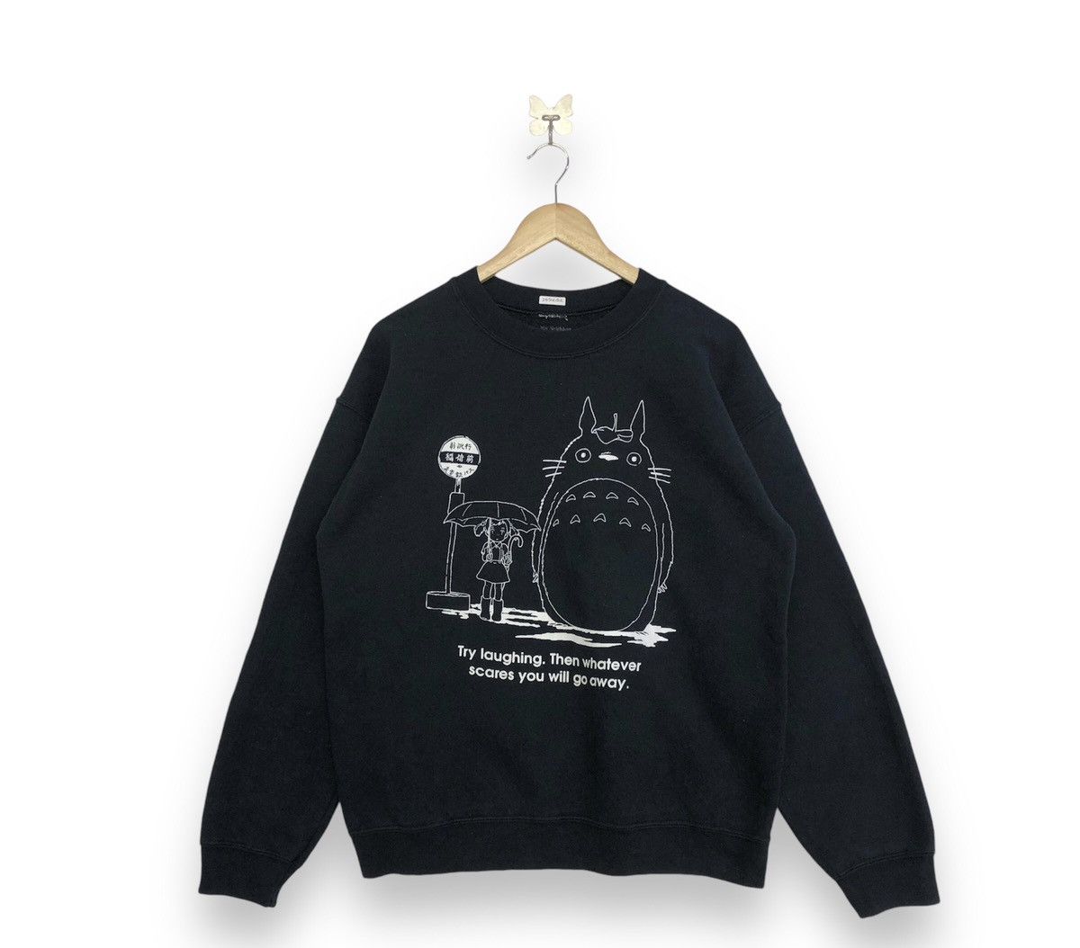 Anime My Neighbor ToToRo Vintage Anime Graphic Jumper Sweatshirt Size US M / EU 48-50 / 2 - 1 Thumbnail