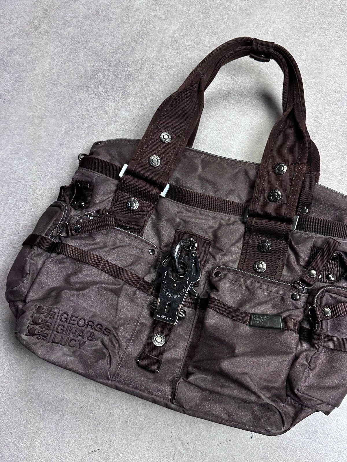 Japanese Brand Vintage GGL George Gina Lucy Alyx Style Bag Rare Os Size ONE SIZE - 6 Thumbnail