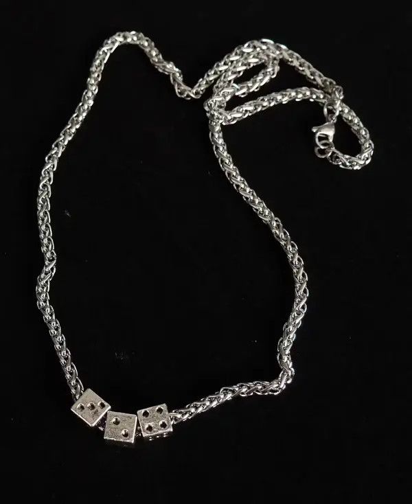 Japanese Brand Dice Pendant Necklace Size ONE SIZE - 3 Thumbnail