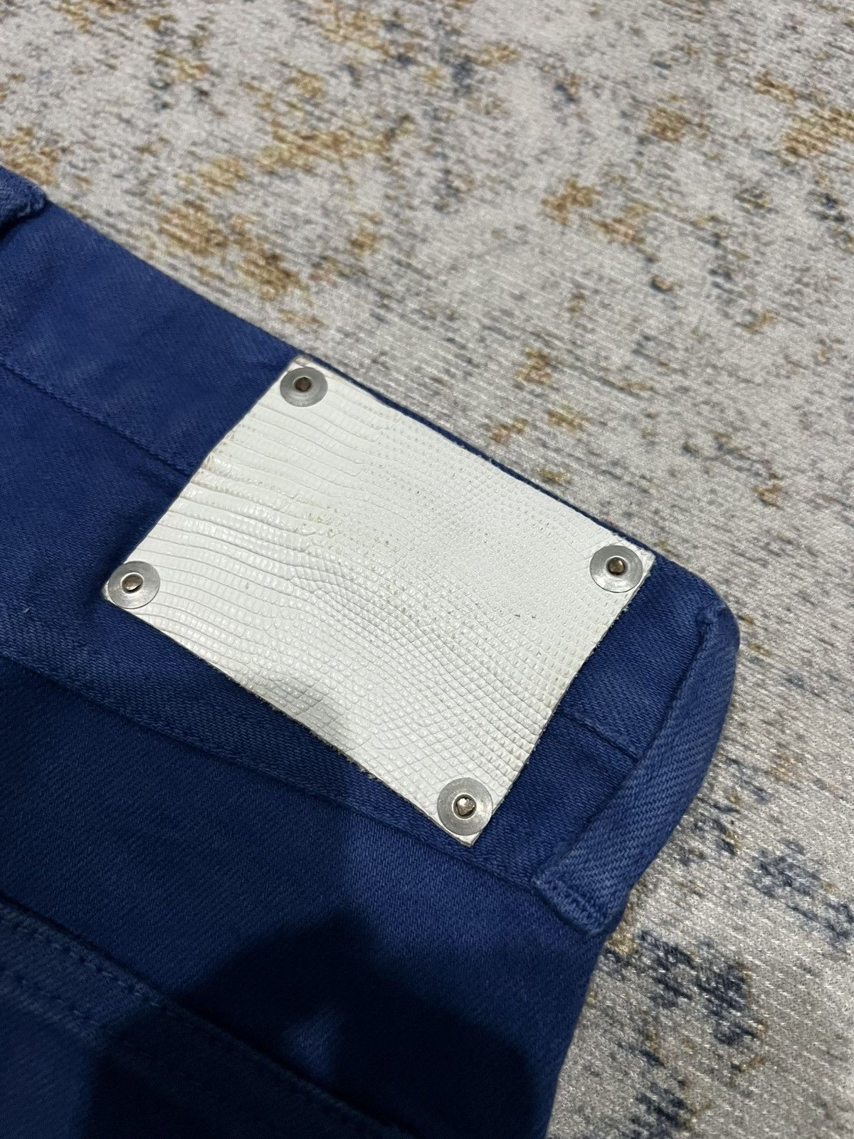 Isamu Katayama Backlash Isamu Katayama Backlash Lizard Patch Blue Denim Size US 30 / EU 46 - 6 Thumbnail