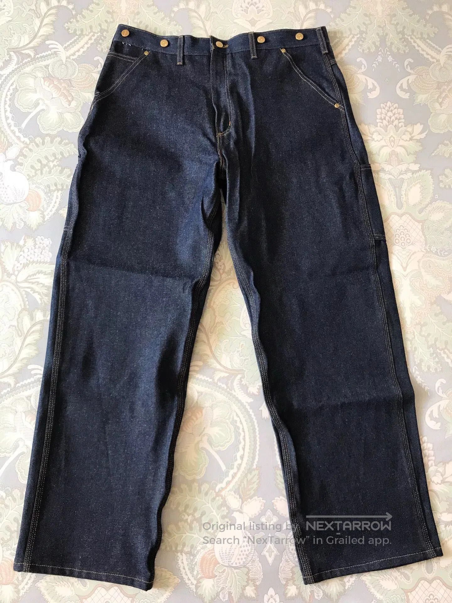 Carhartt Carhartt B06 Raw Denim Jeans W36L30. Size US 36 / EU 52 - 2 Thumbnail