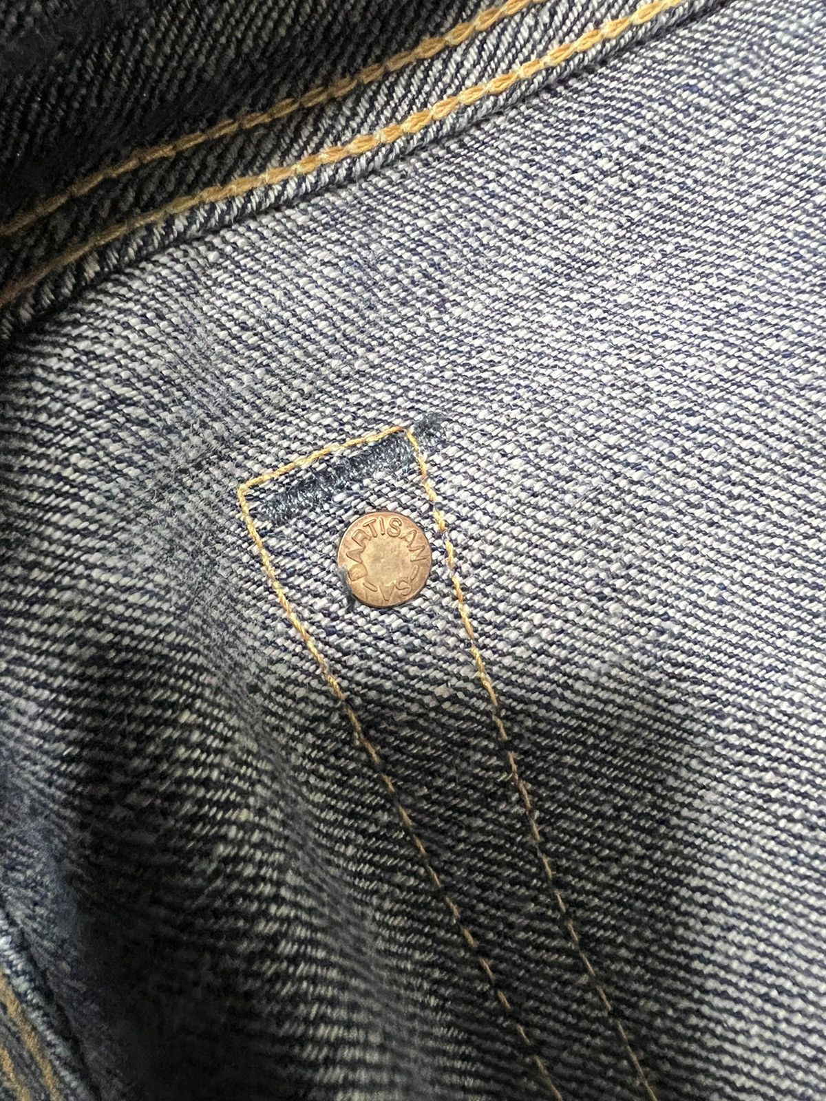 Studio D'Artisan Studio D Artisan 40th Anniv Charcoal Weft Jeans Size US 32 / EU 48 - 6 Thumbnail