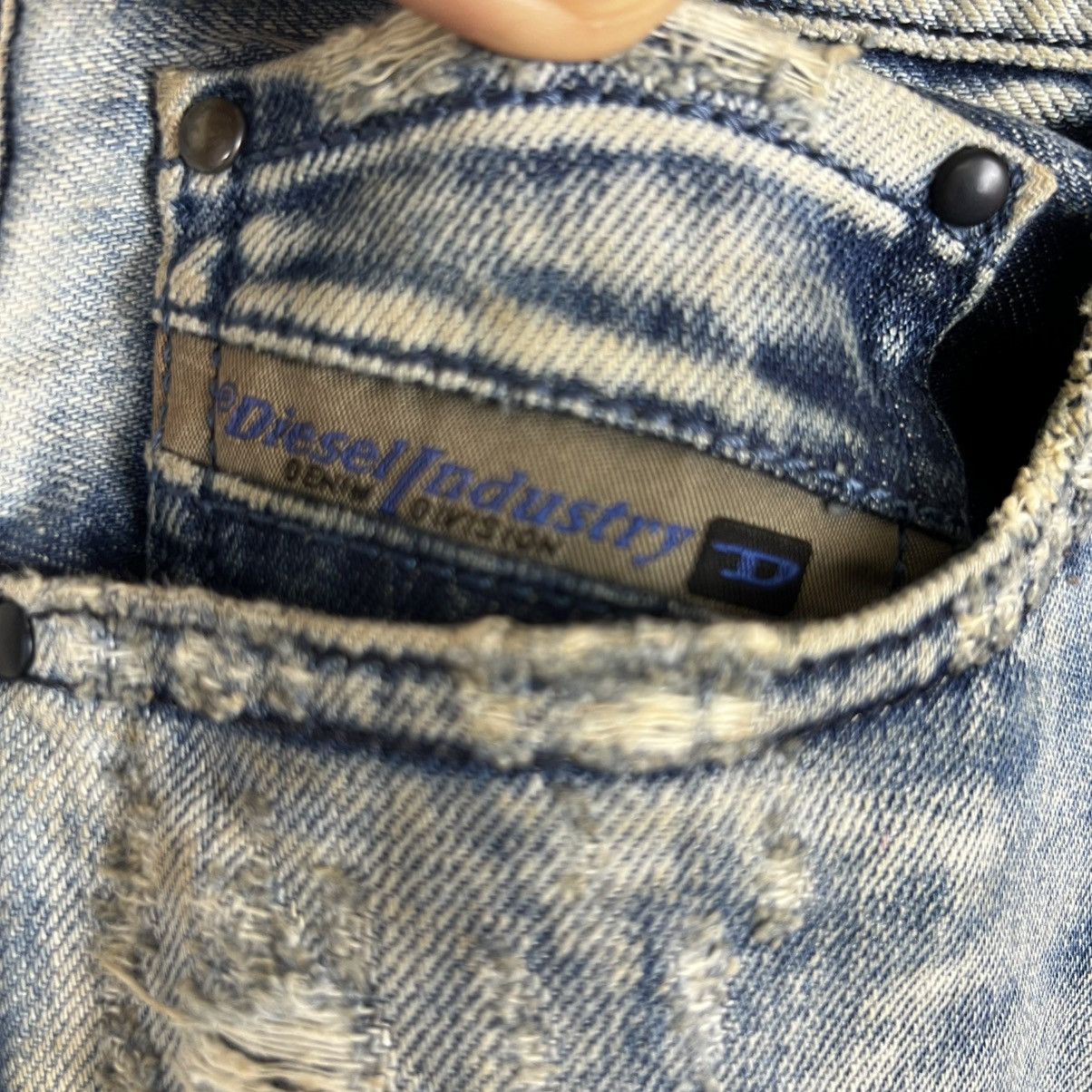 Diesel Vintage Diesel Safado Wash 008E7 28X30 Size US 28 / EU 44 - 8 Thumbnail