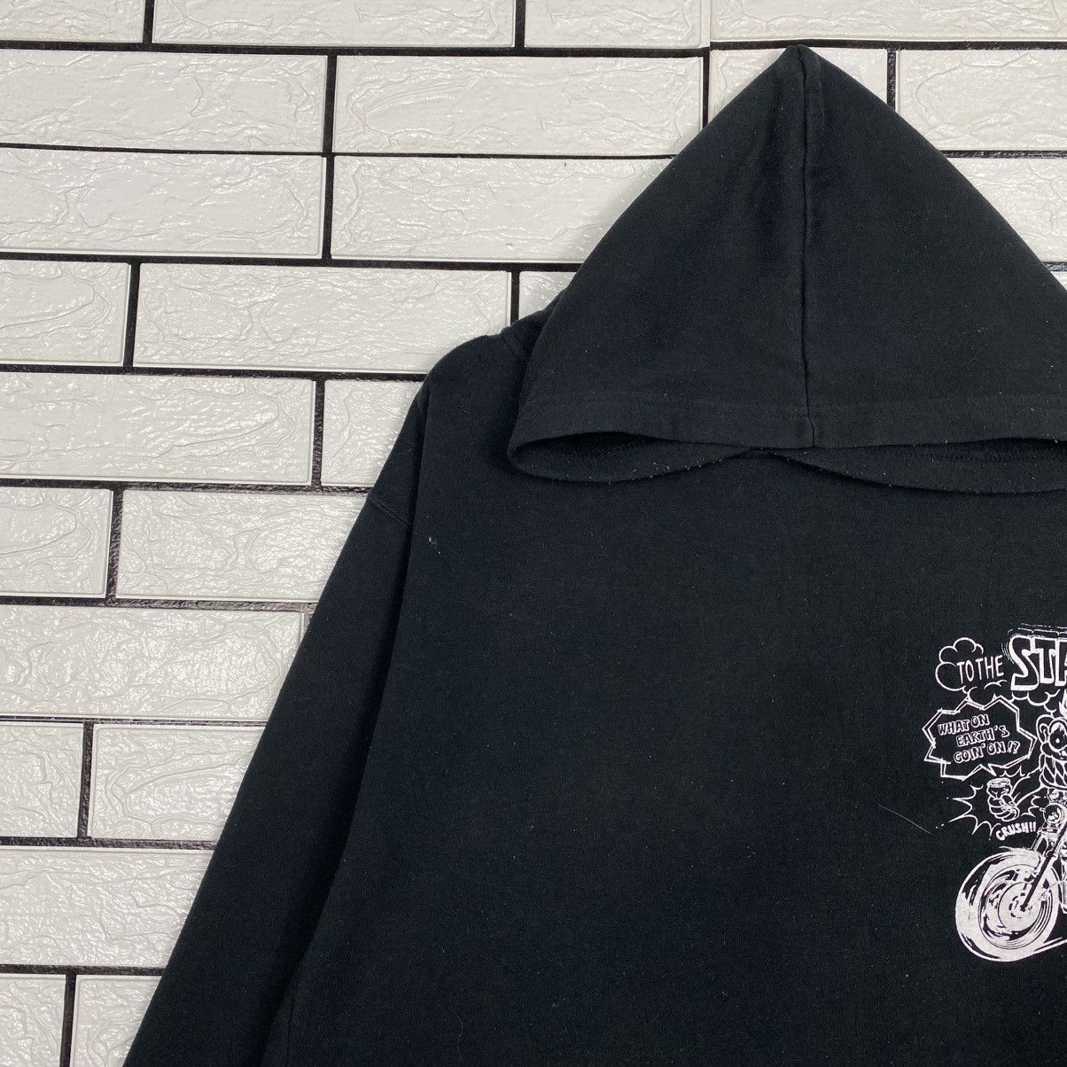 Japanese Brand Vintage Hoodie Pull Over Cartoon Punk Design Biker Size US L / EU 52-54 / 3 - 8 Thumbnail