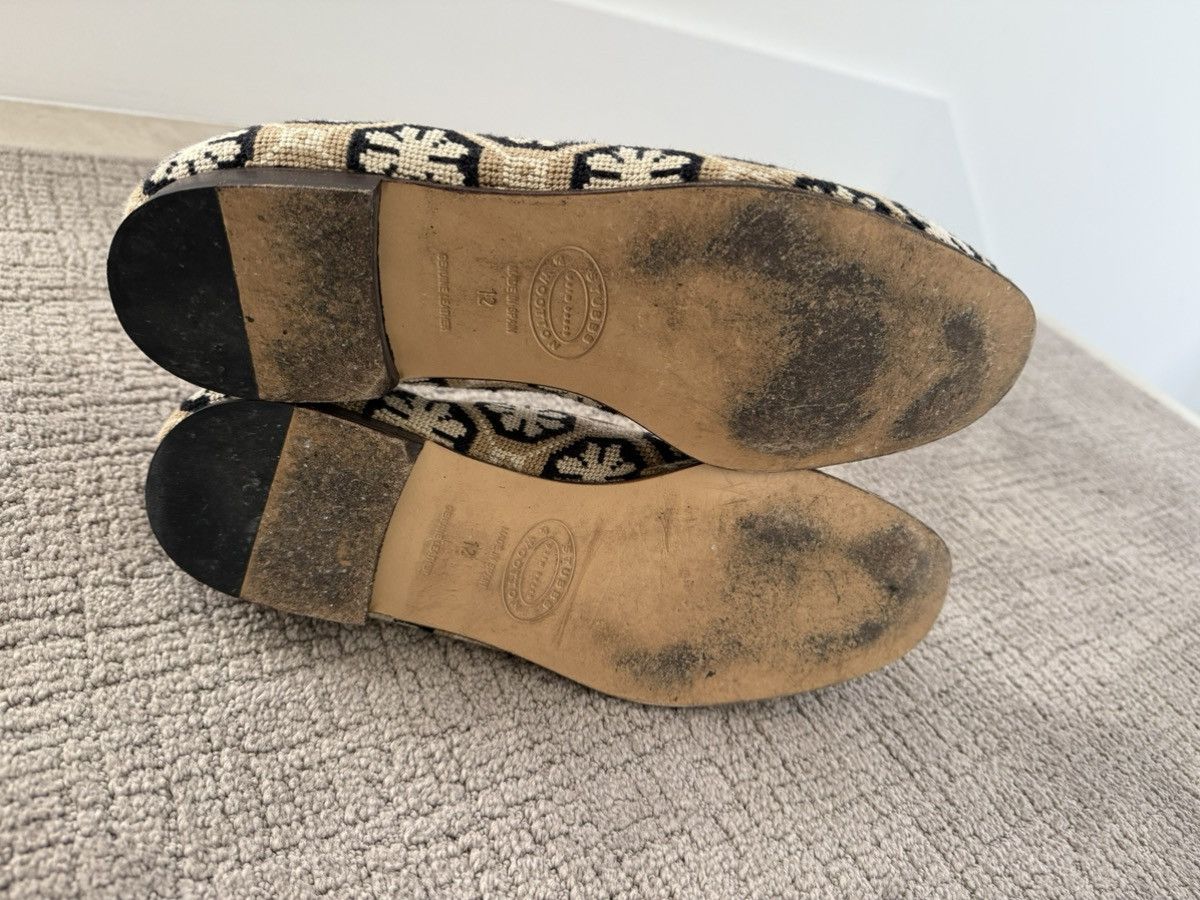 Kent Needlepoint Slippers - Retail $575