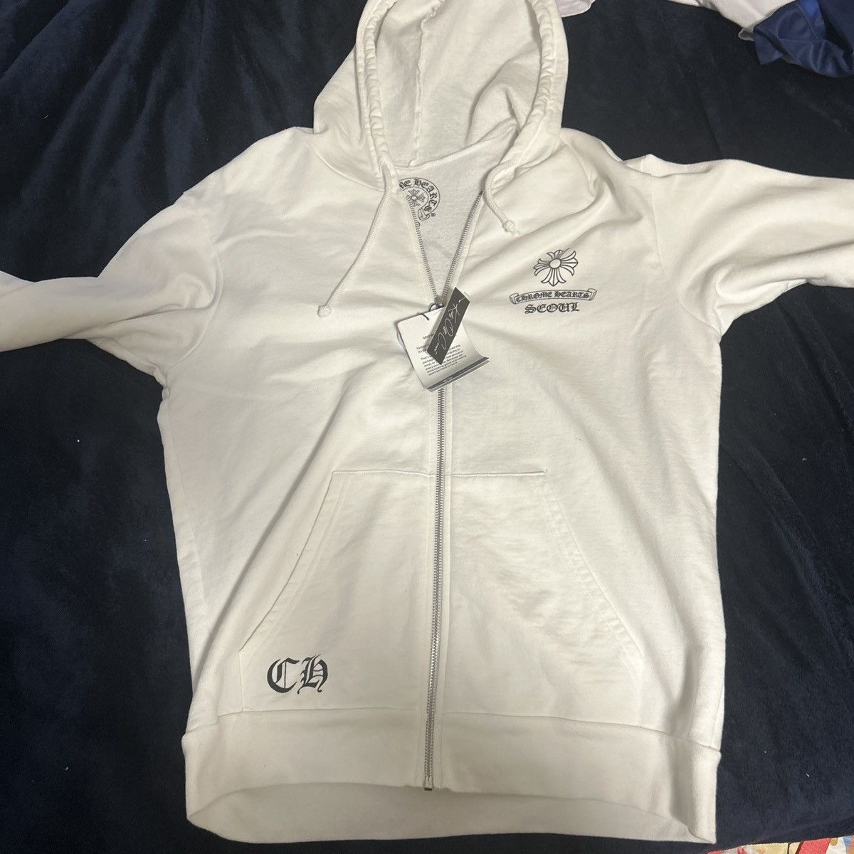 Chrome Hearts OSAKA Exclusive Horseshoe Zip Up Hoodie | Grailed