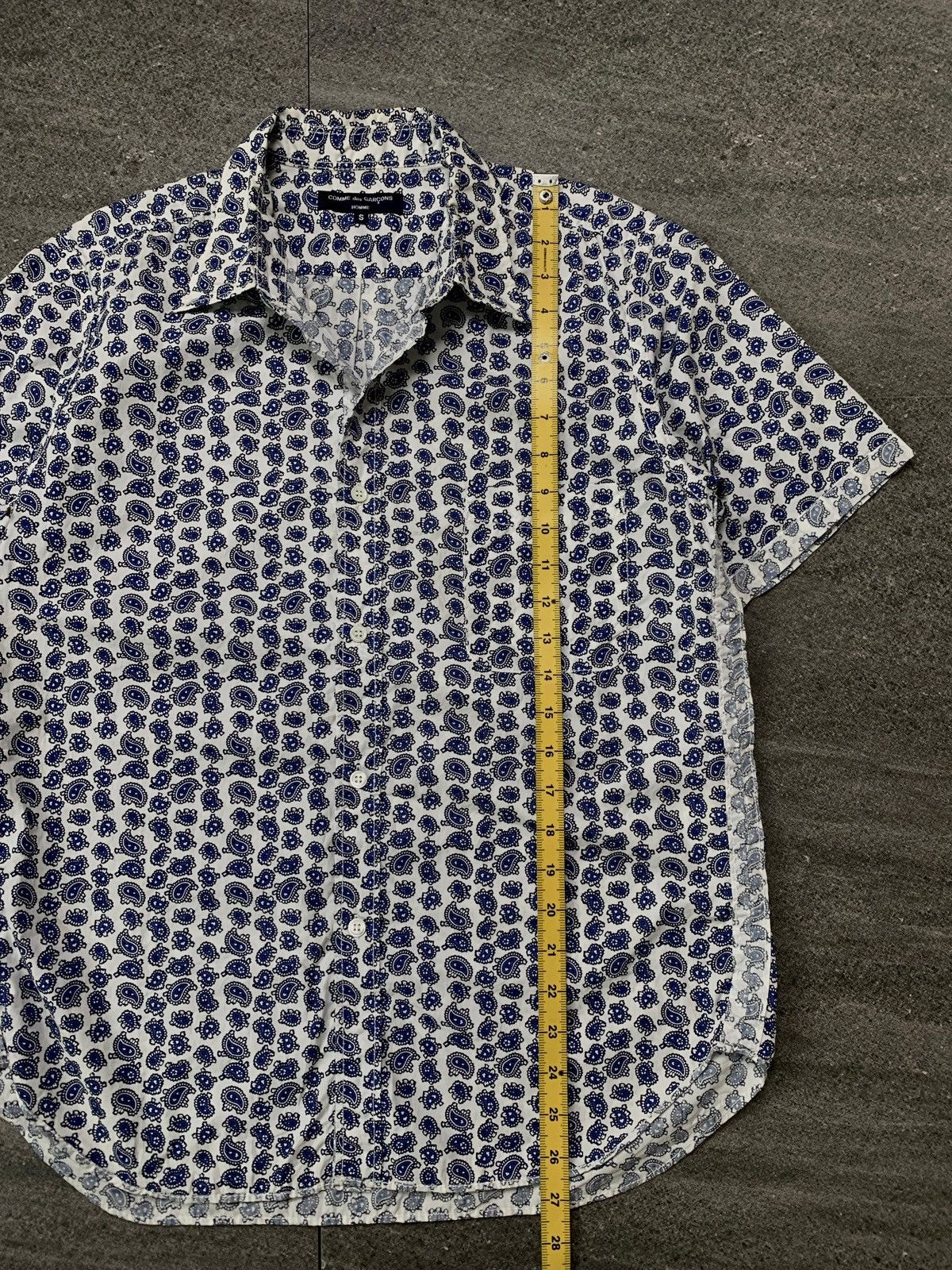 Comme des Garcons Homme FREE IMPORT TAX Paisley SS Shirts Size US S / EU 44-46 / 1 - 9 Thumbnail