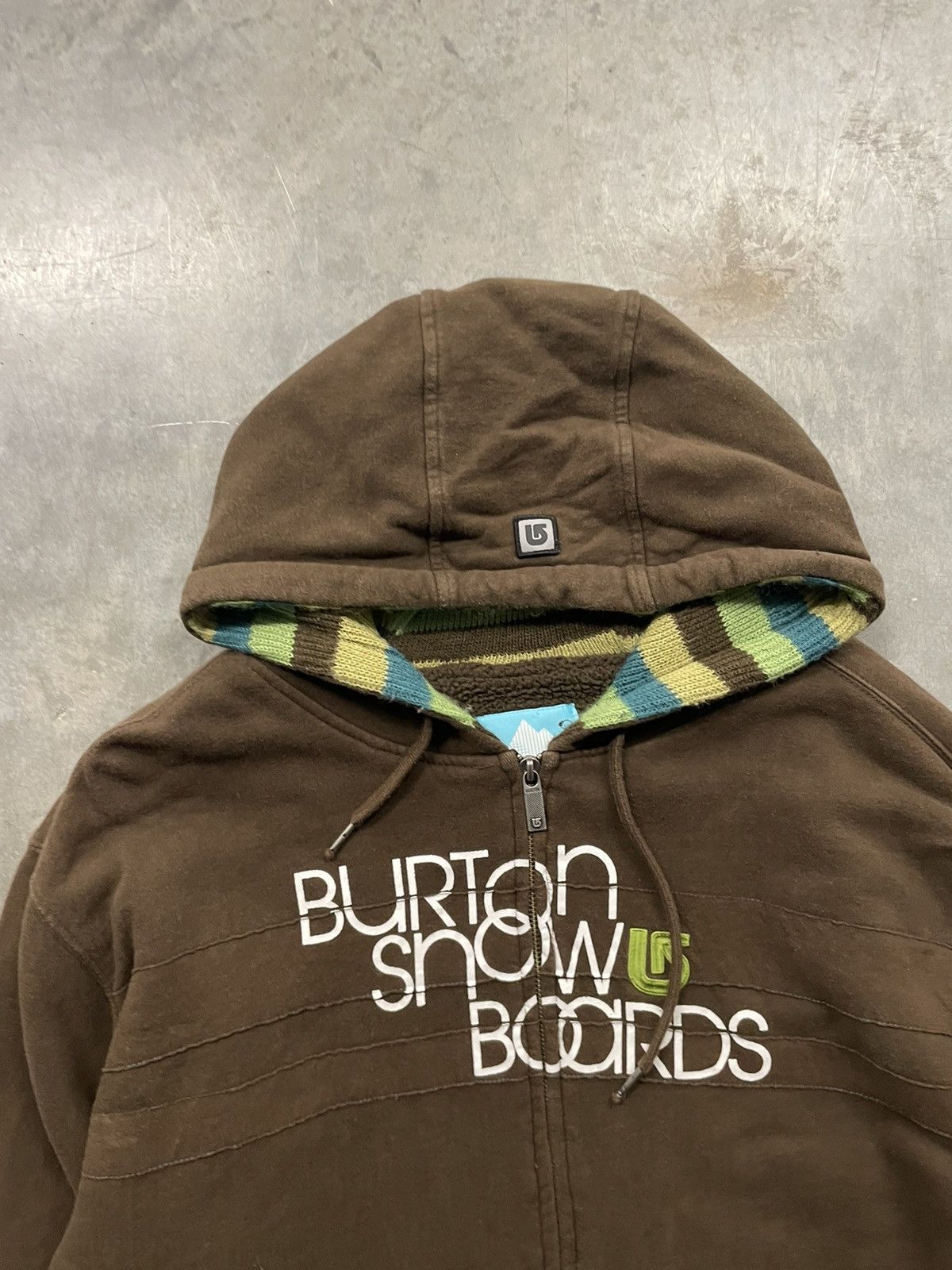 Burton Vintage Vintage Y2K Burton Snowboards Paneled Zip Up Hoodie Grailed
