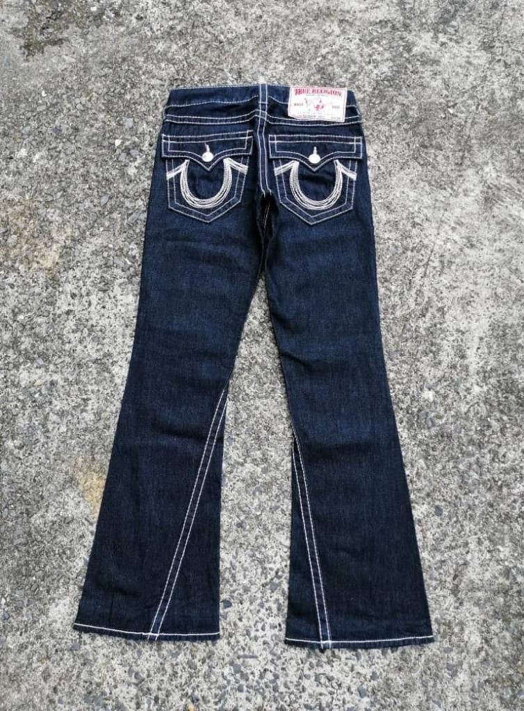 Other True Religion Rainbow Joey Bootcut Denim Jeans Size 30" / US 8 / IT 44 - 3 Thumbnail