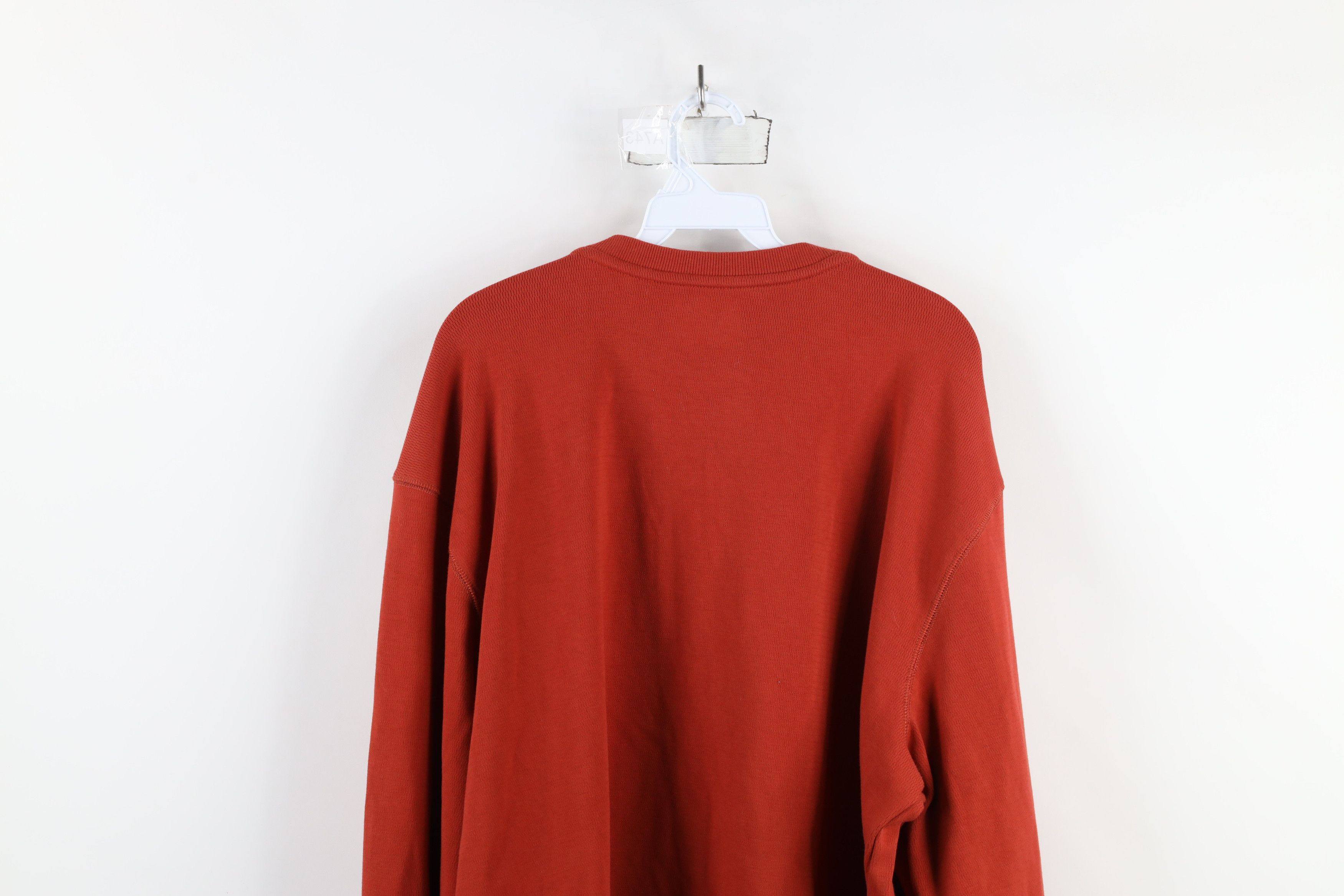 Carhartt × Vintage Carhartt Thermal Waffle Knit Snap Button Henley T-Shirt Size US XXL / EU 58 / 5 - 11 Thumbnail