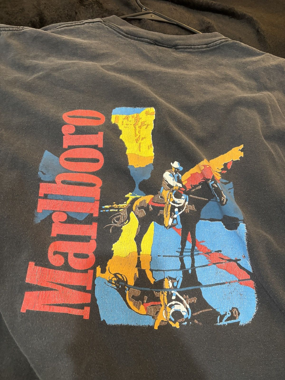 Vintage Delta X Vintage Marlboro Sport single Stitch pocket T shirt Size US XL / EU 56 / 4 - 9 Thumbnail
