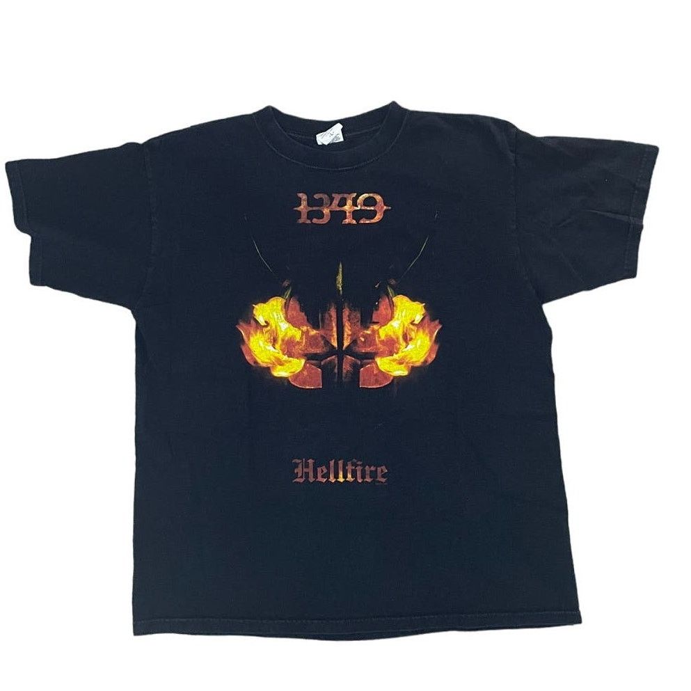 image of Anvil 1349 Hellfire Shirt 2006 Norwegian Black Metal, Men's (Size Large)