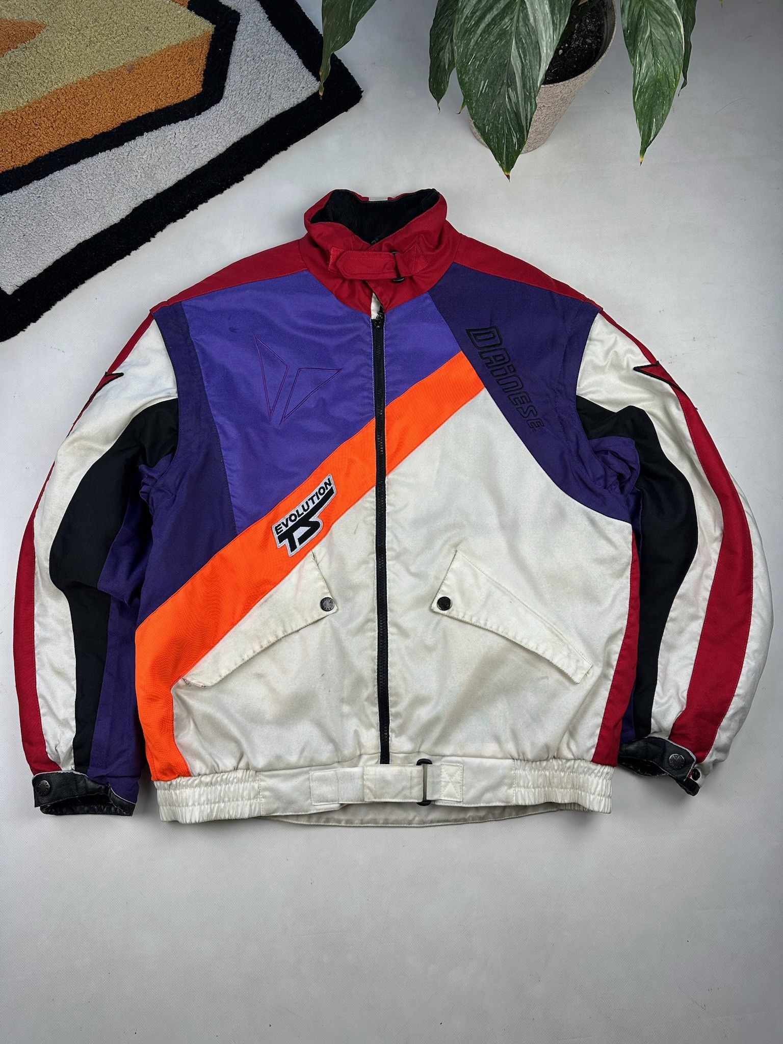 Dainese 🔥 Vintage Y2K Boxy Archive Dainese Jacket Racing Vest Size US XL / EU 56 / 4 - 1 Thumbnail