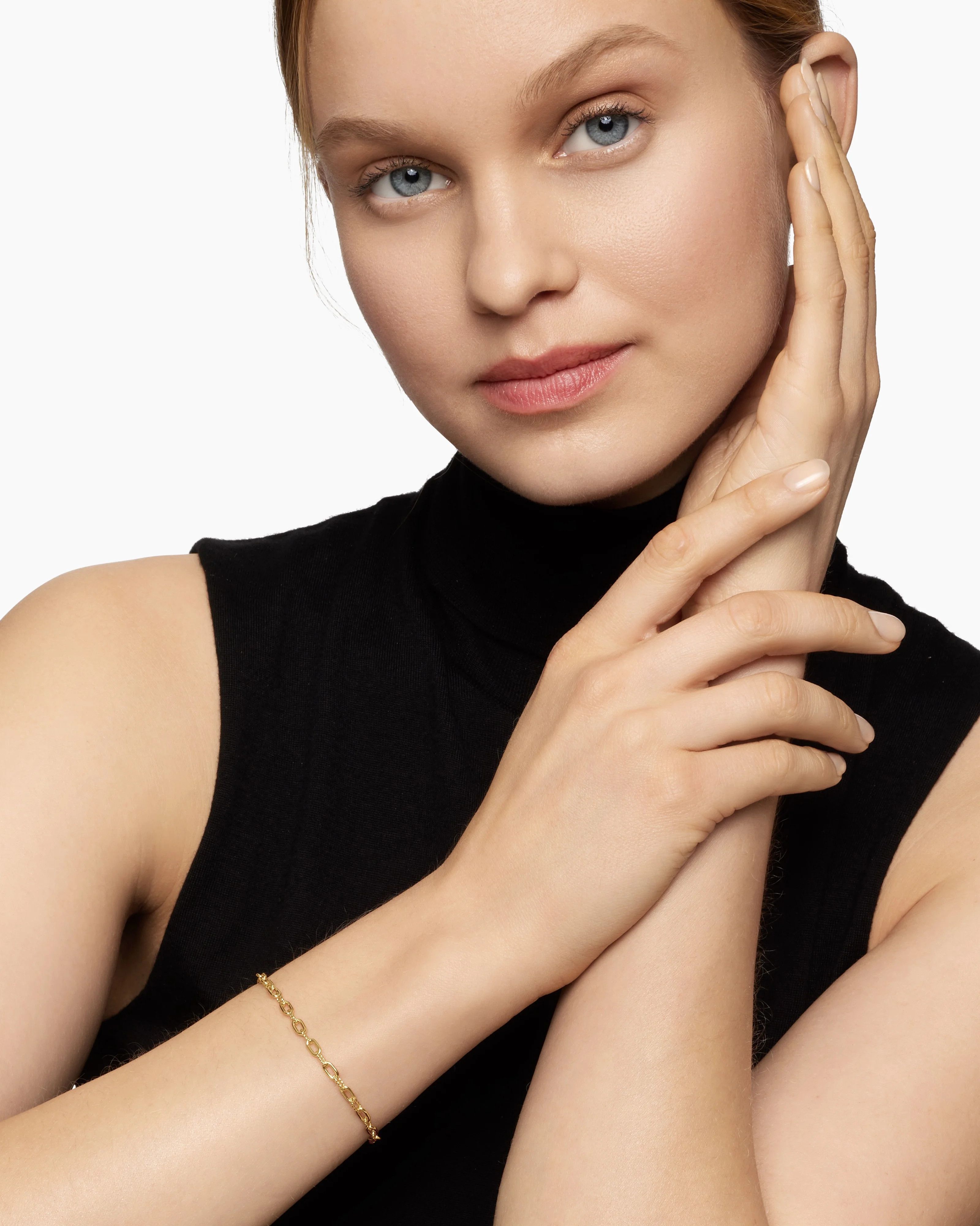 David Yurman oc11z0625 Size: M / Chain Bracelet in Gold Size ONE SIZE - 7 Thumbnail