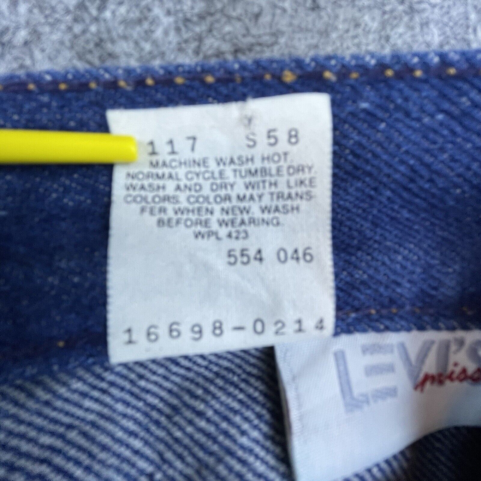 Levi's Vintage Levi's Miss Jeans Womens 16 Taper Orange Tab Batwing Size 38" / US 16 / IT 52 - 5 Thumbnail