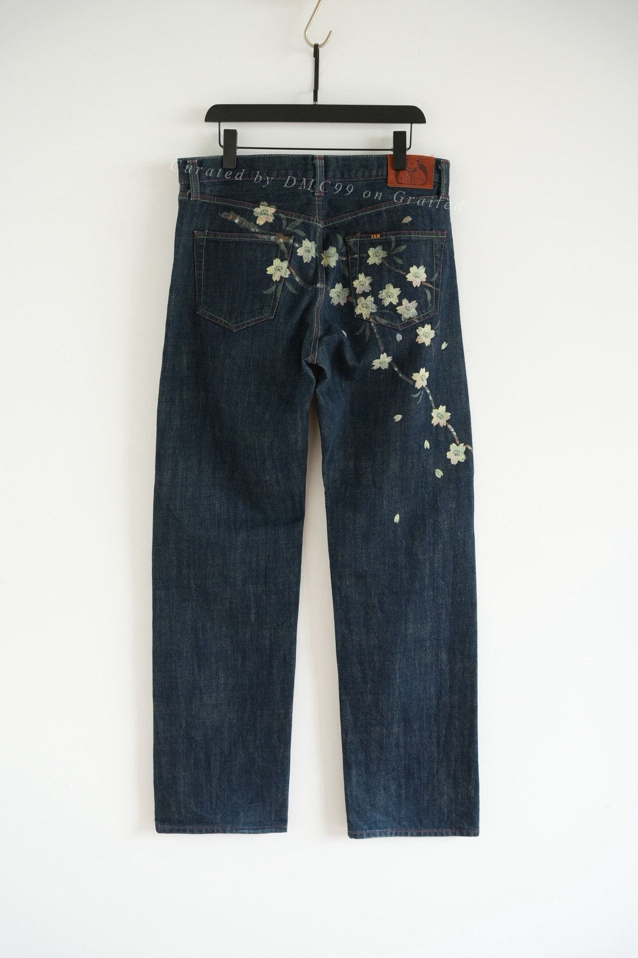 Other ZEN Kyoto Yuzen Cherry Blossom Jeans Size US 34 / EU 50 - 1 Thumbnail