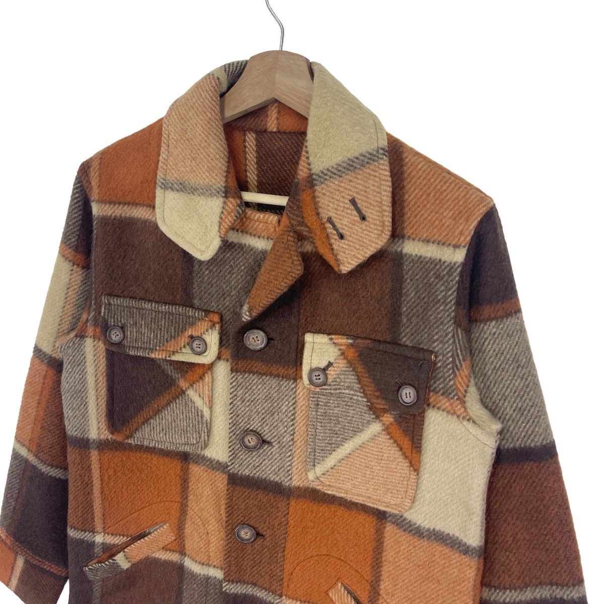 GQ GQ Wool Plaid Tartan Jacket Size US M / EU 48-50 / 2 - 1 Thumbnail