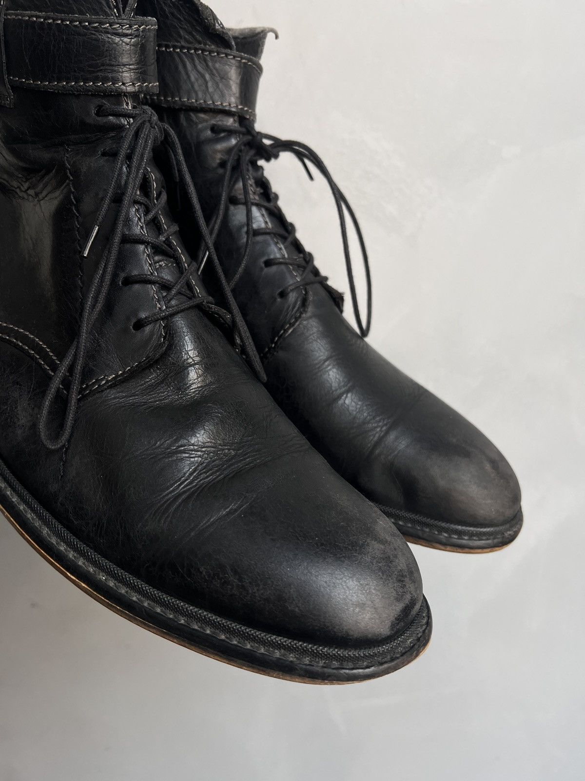 Fly London Fly London Leather Boots Black Avant Garde guidi Style Size US 10 / EU 43 - 3 Thumbnail