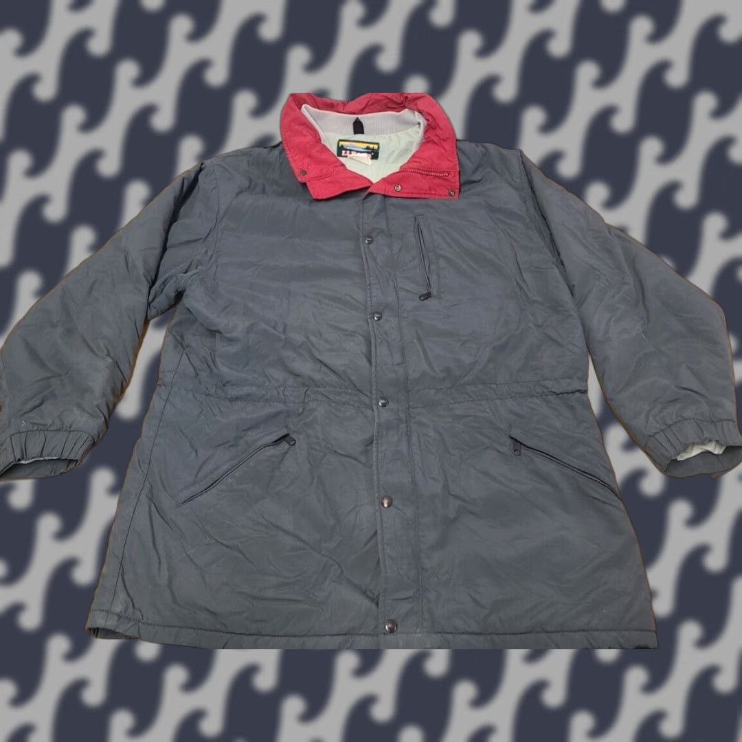 Vintage VINTAGE LL Bean Penobscot Parka Hooded Zip Up Insulated Parka Jacket XL Men Gray Size US XL / EU 56 / 4 - 1 Thumbnail