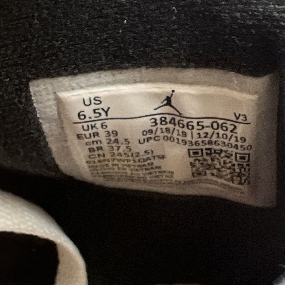 Jordan Brand Air Jordan 6 hare Size US 6.5 / EU 39-40 - 8 Thumbnail