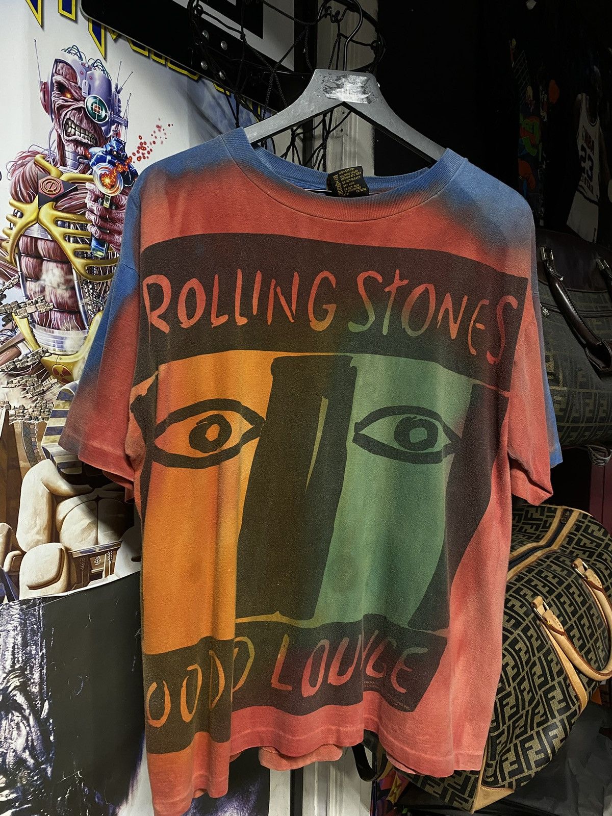 Vintage Vintage 90’s Rolling Stones Voodoo Lounge T-Shirt Medium Size US M / EU 48-50 / 2 - 1 Thumbnail