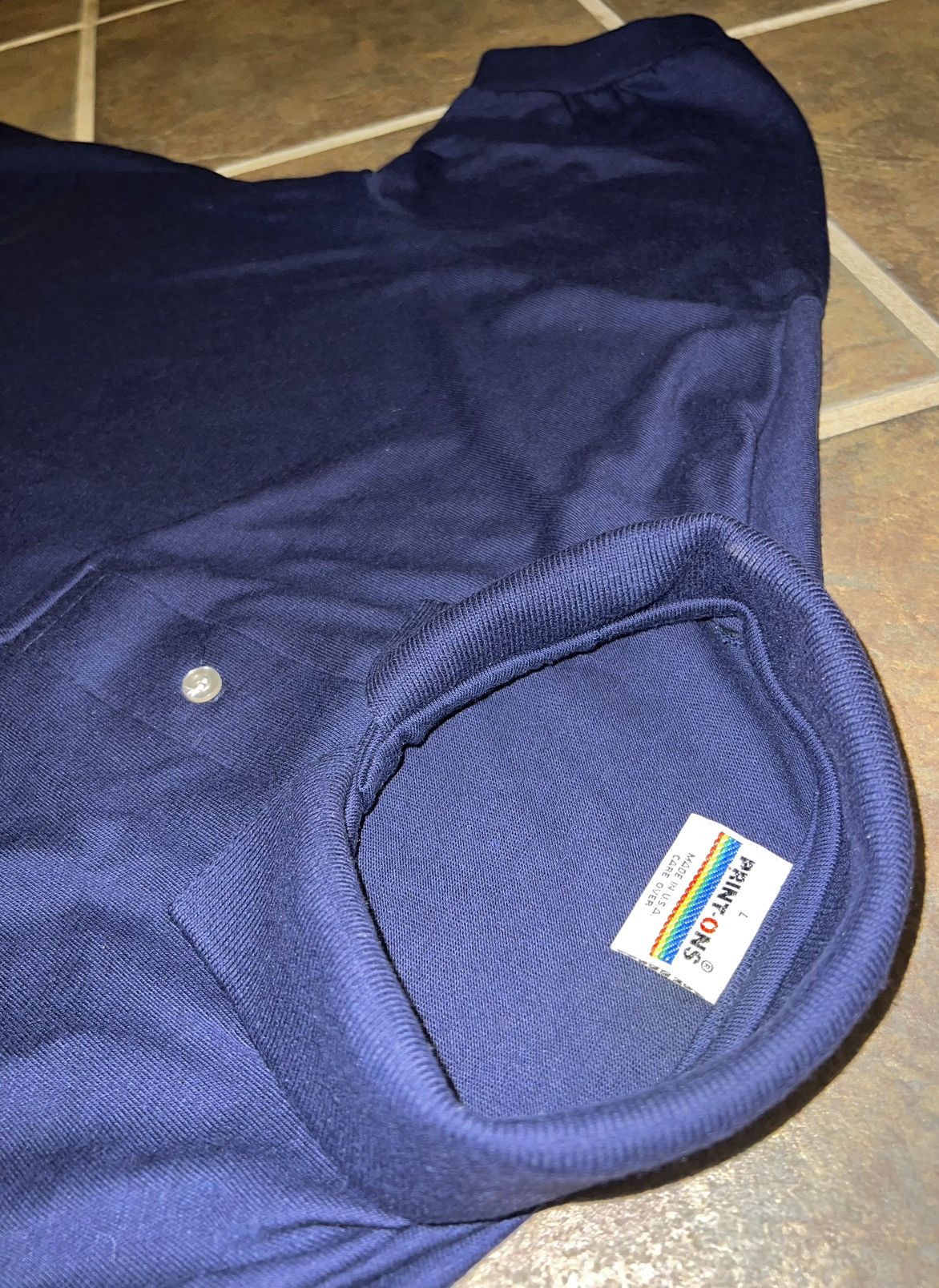 NCAA × Vintage VINTAGE UNC TAR HEELS POLO Size US L / EU 52-54 / 3 - 7 Thumbnail