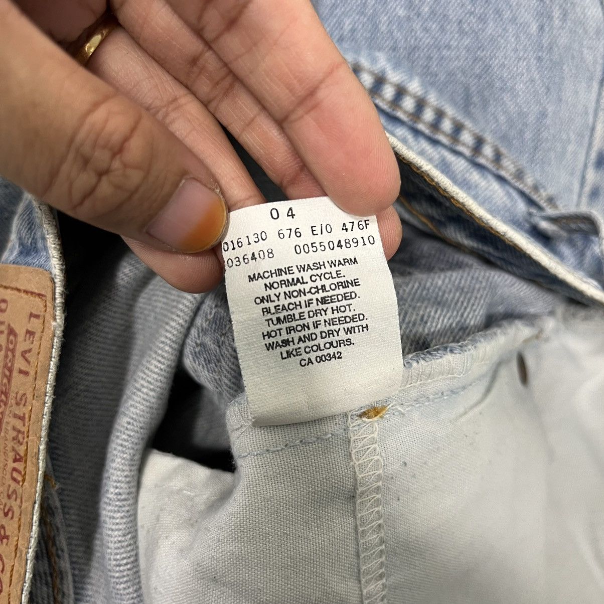 Levi's Vintage Levis Lot 550 Denim Jeans Size US 30 / EU 46 - 21 Thumbnail