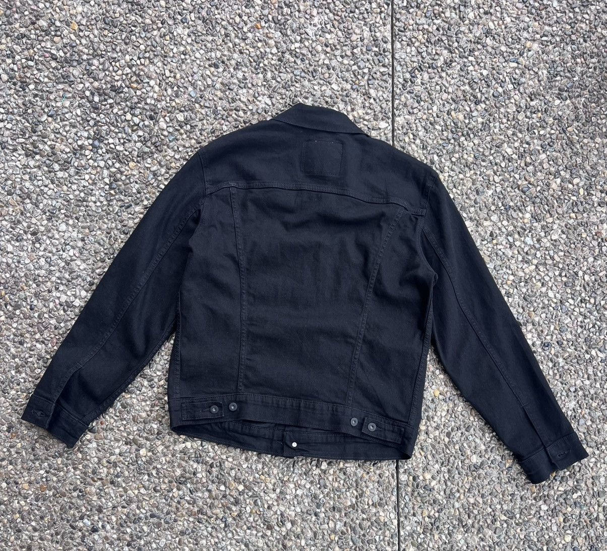 Levi's Vintage Levi's Trucker Jacket Mens M Black Denim Button Up Size US M / EU 48-50 / 2 - 3 Thumbnail