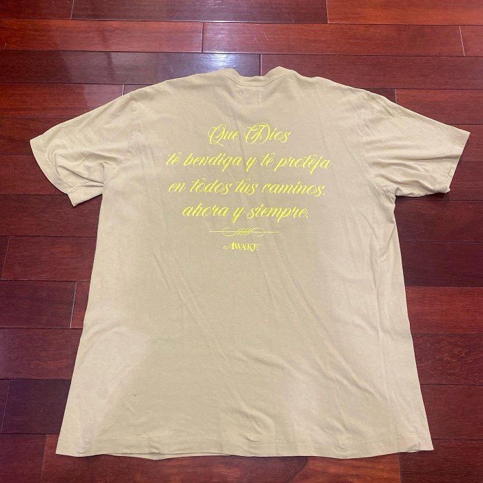 Awake NY AWAKE NY BENDICIONES TEE XLARGE Size US XL / EU 56 / 4 - 2 Thumbnail
