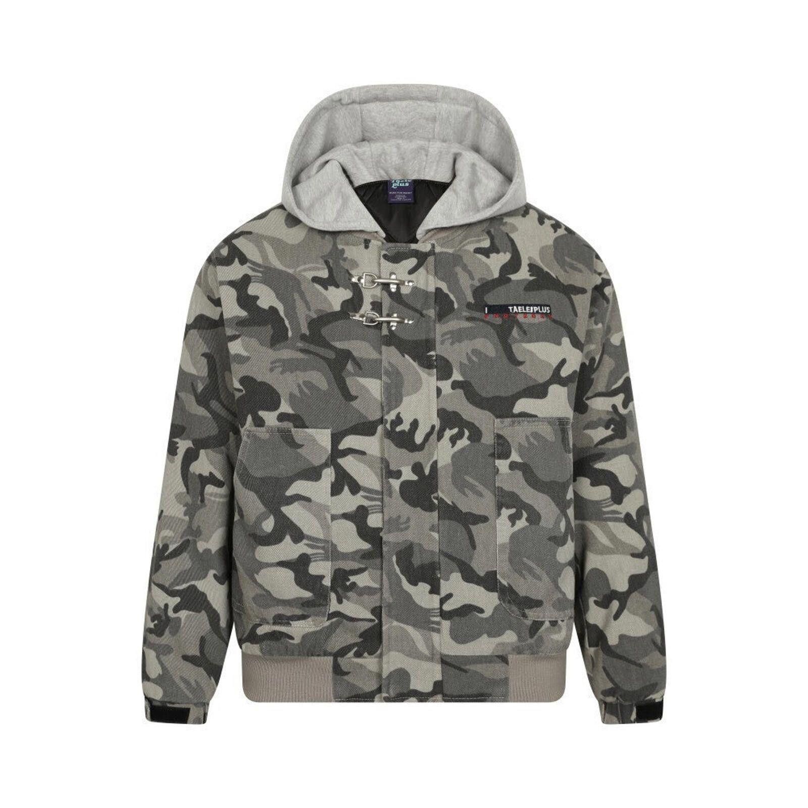Other Gray Camouflage Fireman Clasp Jacket Outerwear Size US M / EU 48-50 / 2 - 6 Thumbnail