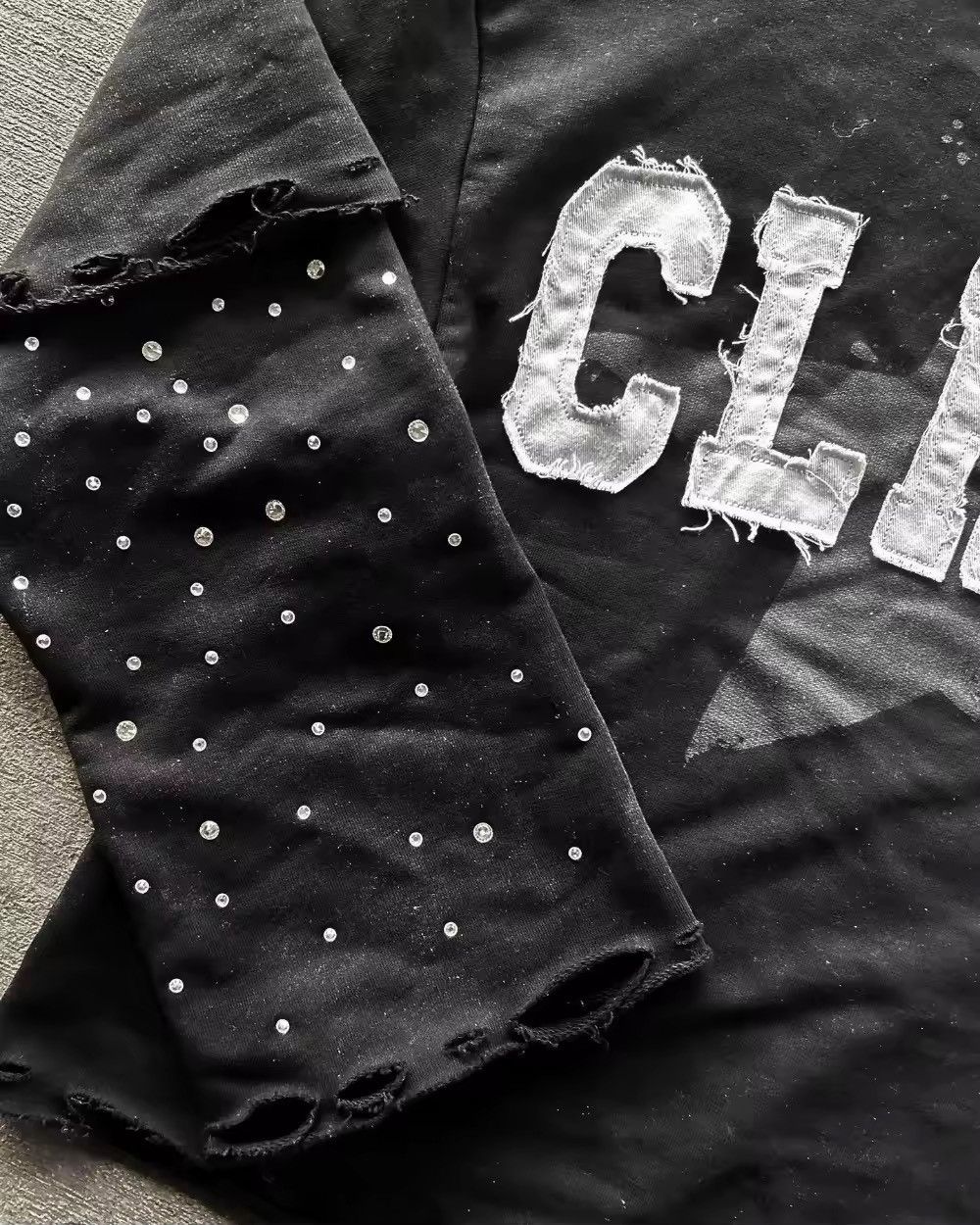 Vintage Harajuku Letter Pattern Diamond Double Layer Shirt Unisex Size M / US 6-8 / IT 42-44 - 3 Thumbnail