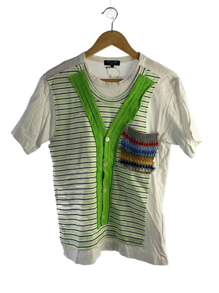 Comme des Garcons Homme Plus Patchwork Vest Tee Size US XS / EU 42 / 0 - 1 Thumbnail