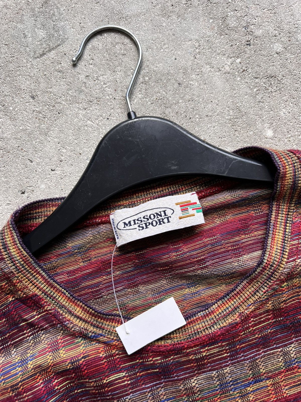 Missoni × Vintage Vintage 80s Missoni Retro T-Shirt Size US M / EU 48-50 / 2 - 6 Thumbnail