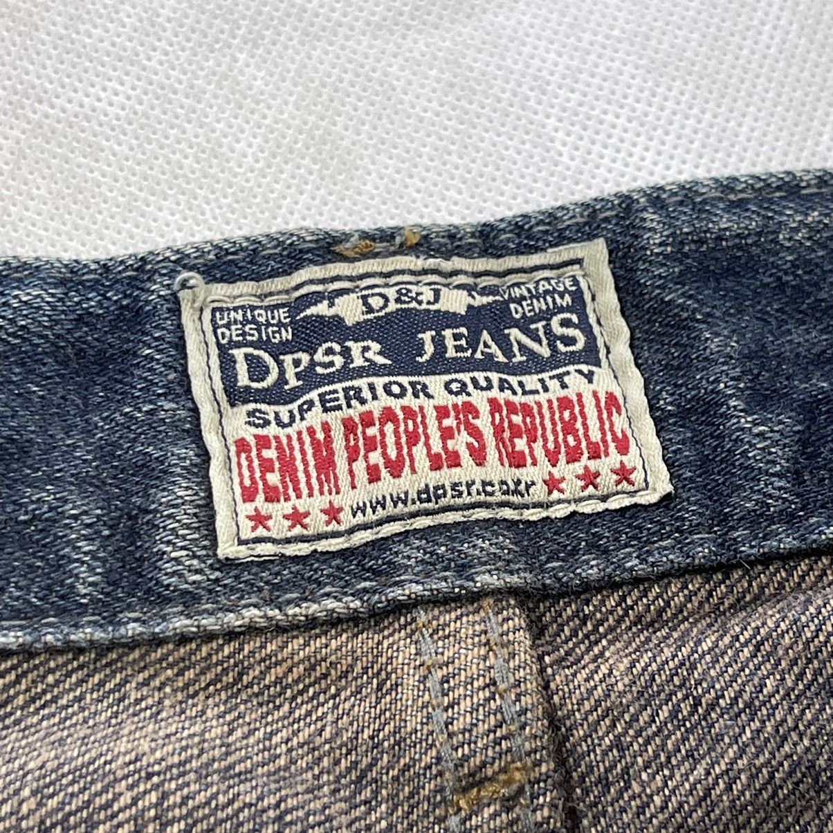 Japanese Brand DPSR Clawmarks Distressed Patchwork Patina Design Jeans Size US 32 / EU 48 - 11 Thumbnail