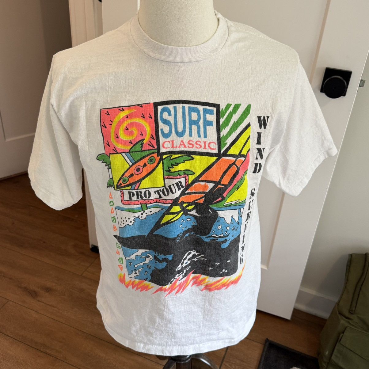 Other Vintage 80’s 90’s Pro Wind Surfing Classic Single Stitch XL Size US XL / EU 56 / 4 - 1 Thumbnail