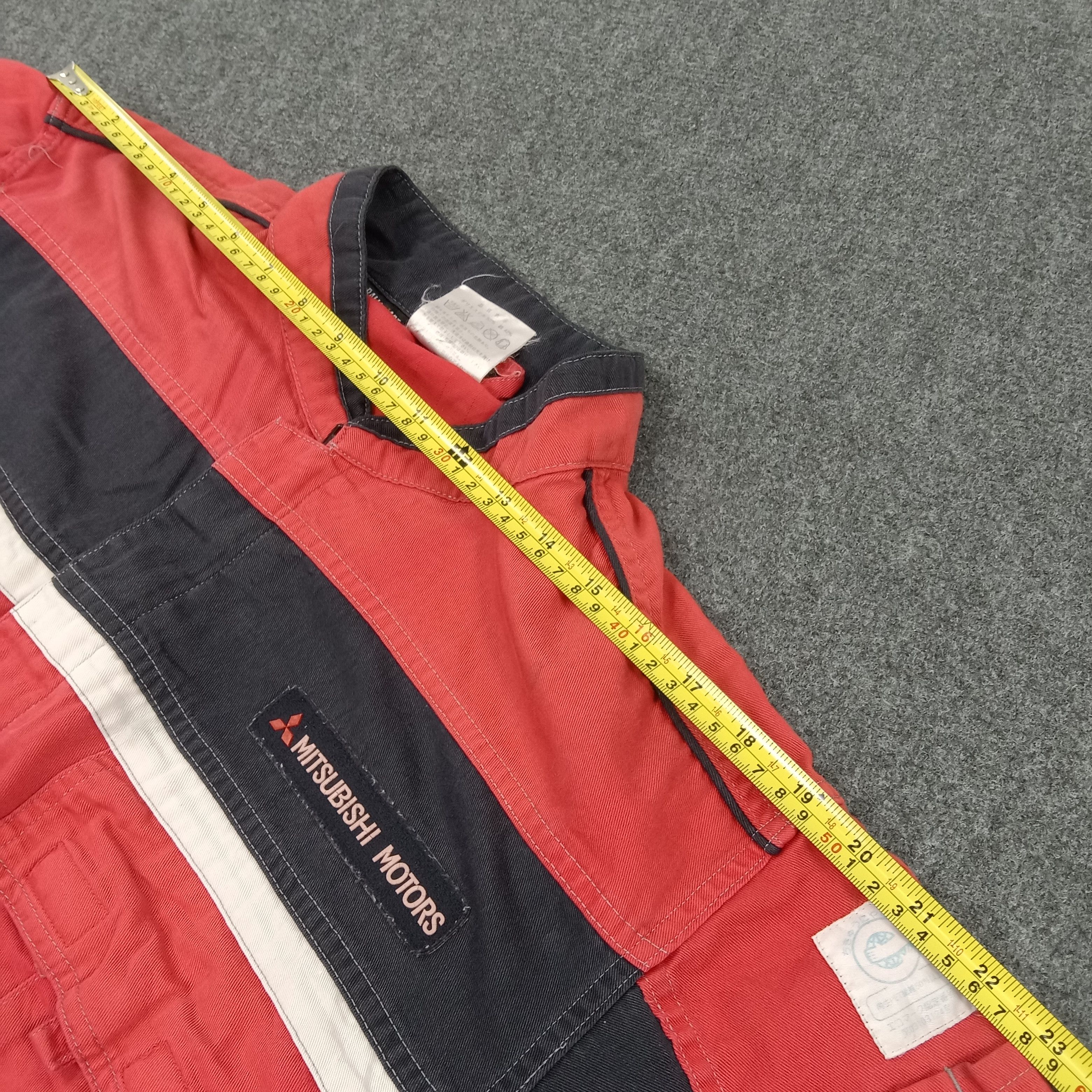 Japanese Brand × Vintage Mitsubishi Ralli Art Motorsport Japanese Coverall Jacket Size US M / EU 48-50 / 2 - 8 Thumbnail