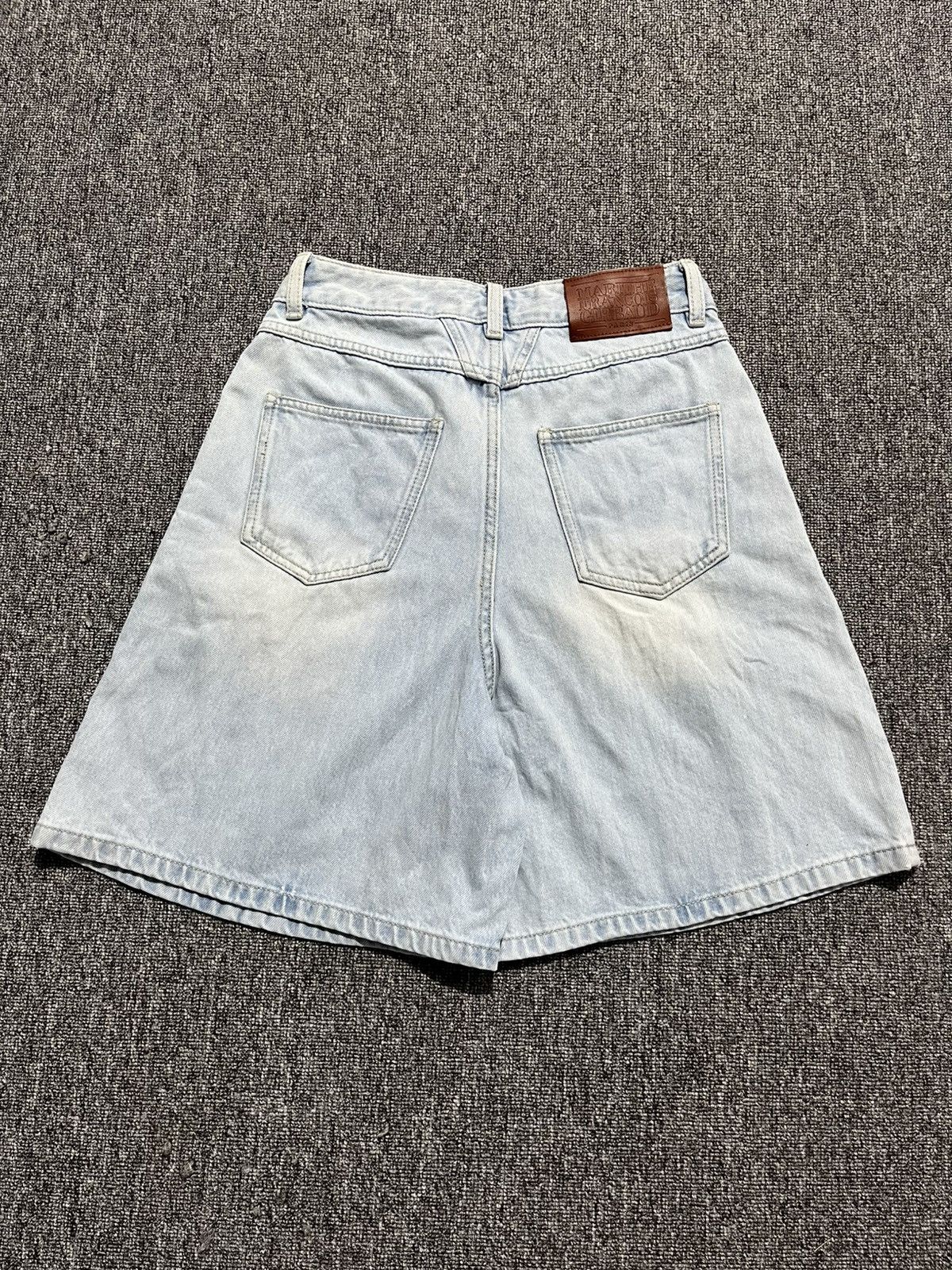 Marithe + Francois Girbaud jeans short pleated baggy pants Size US 28 / EU 44 - 3 Thumbnail