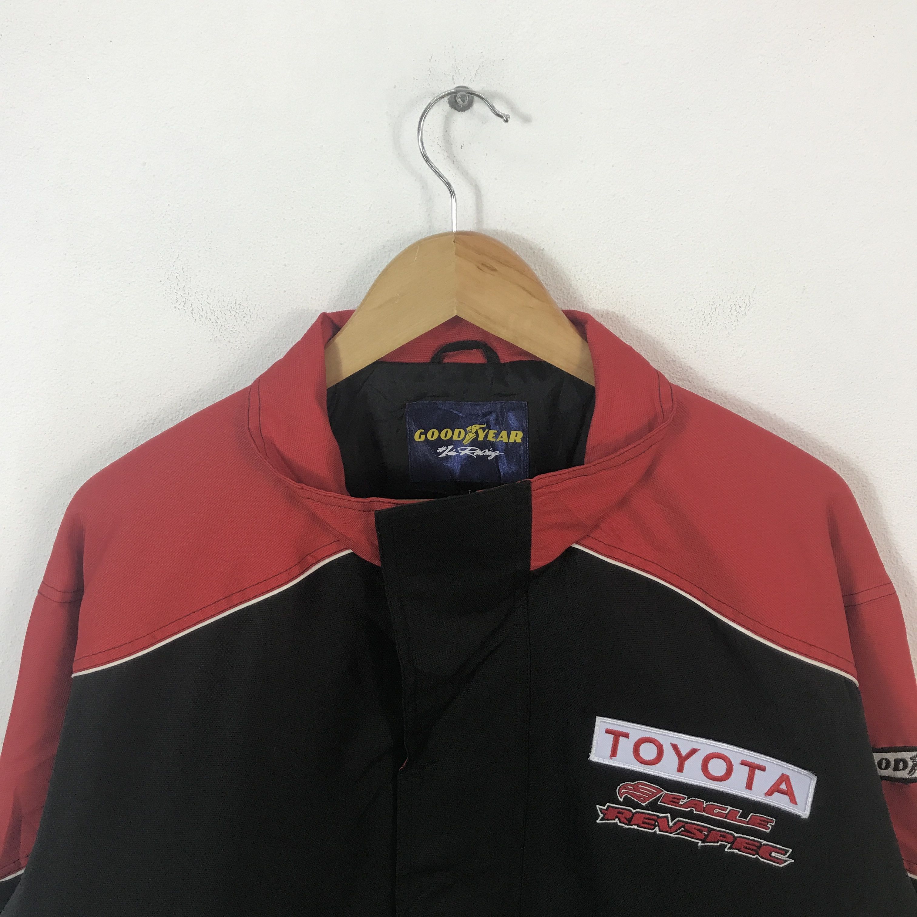 Sports Specialties Vtg Toyota xgood year racing Japan jacket Size US L / EU 52-54 / 3 - 3 Thumbnail