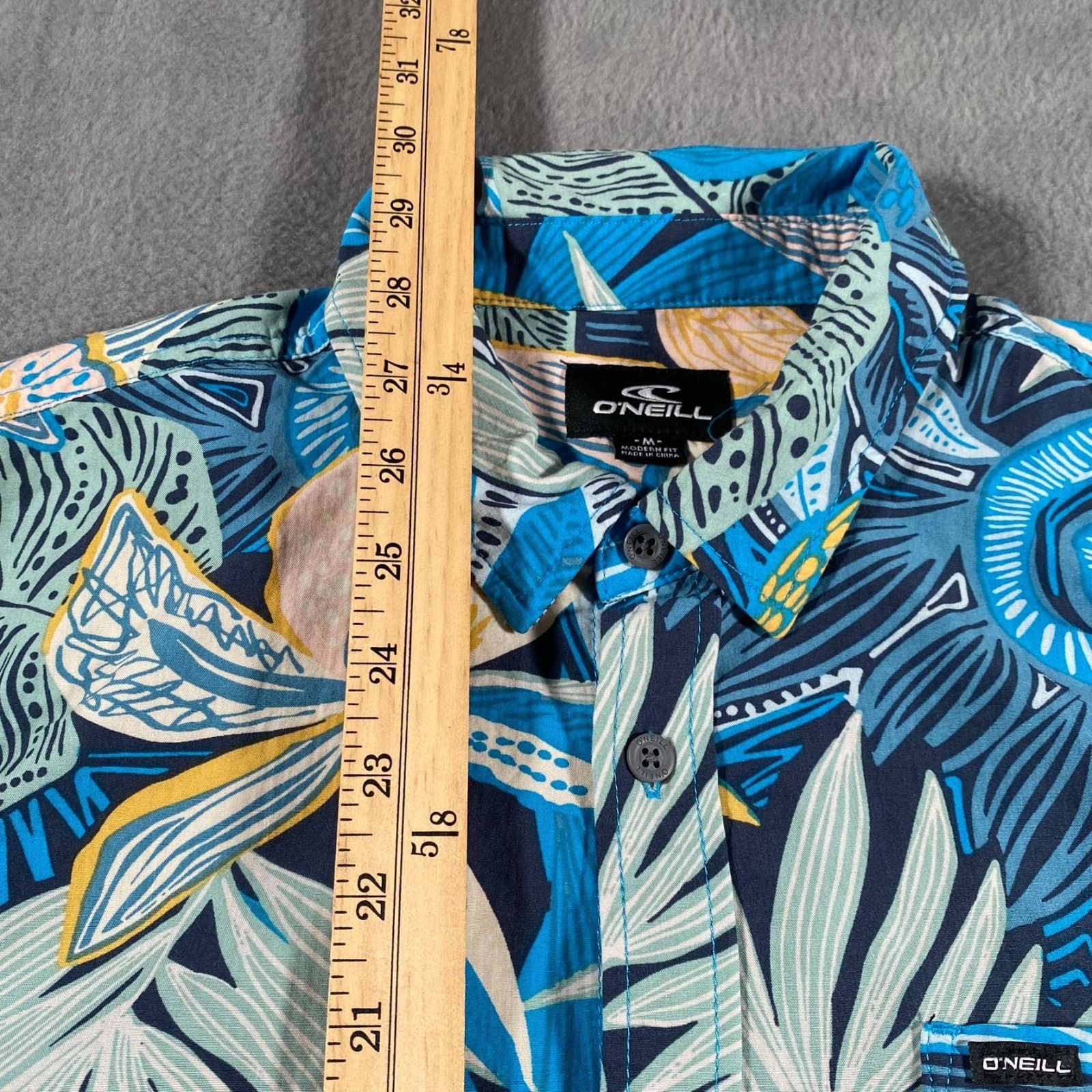 O'Neill ONeill Oasis Modern Fit Shirt Hawaiian Tee Mens M Floral Size US M / EU 48-50 / 2 - 3 Thumbnail
