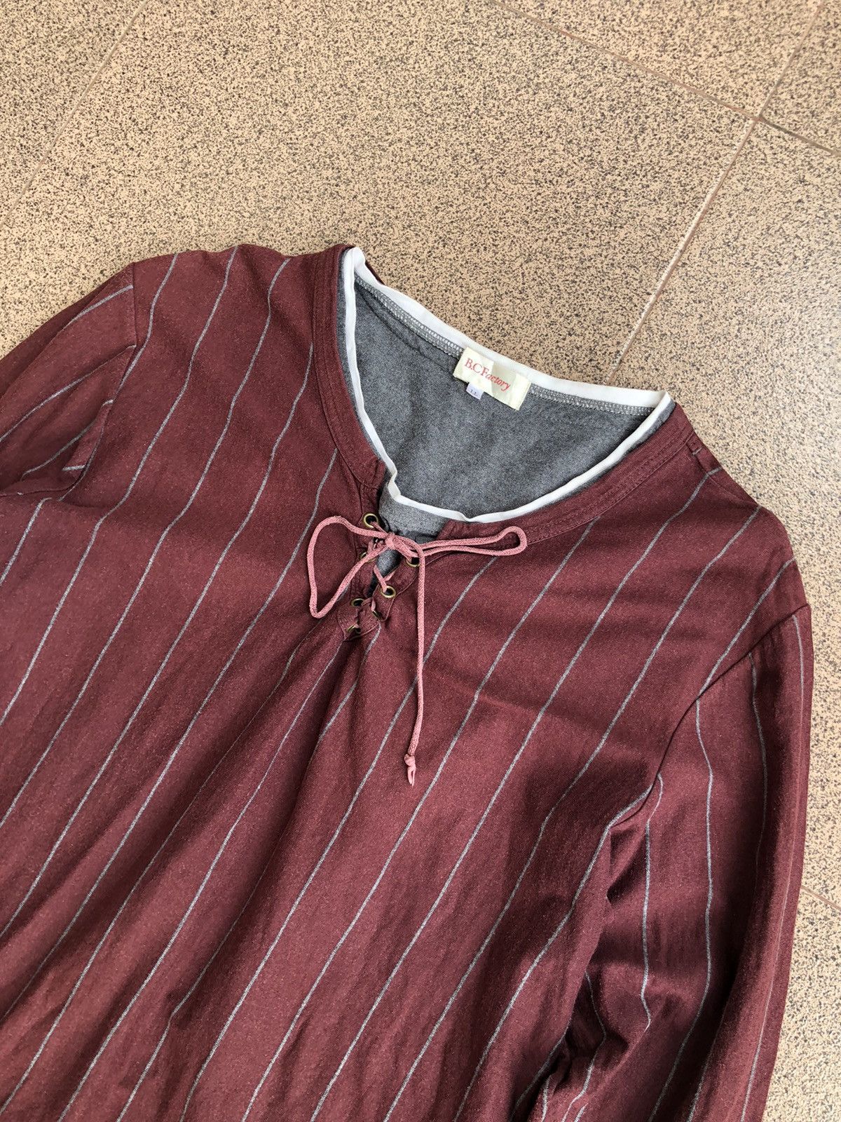 If Six Was Nine Bc factory lace up double layer longsleeve Size US L / EU 52-54 / 3 - 3 Thumbnail