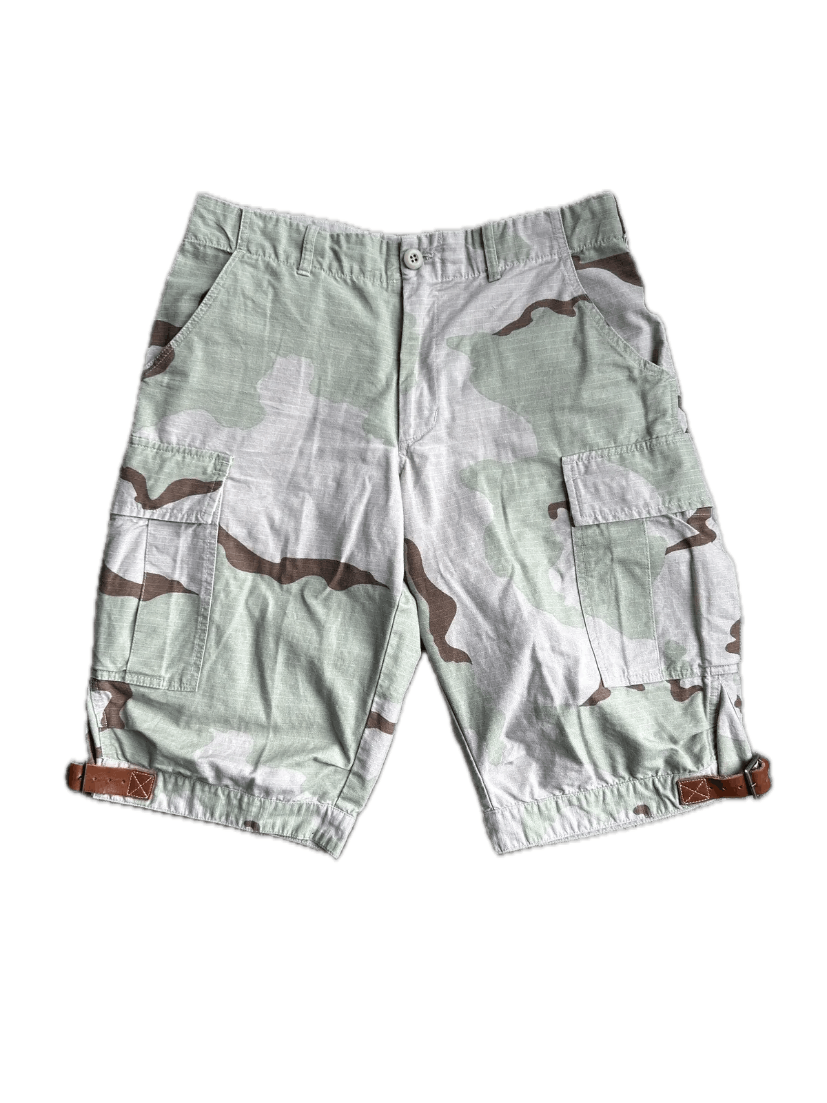 Nepenthes Nepenthes Desert Camo Cargo Ripstop Shorts Size US 32 / EU 48 - 1 Thumbnail