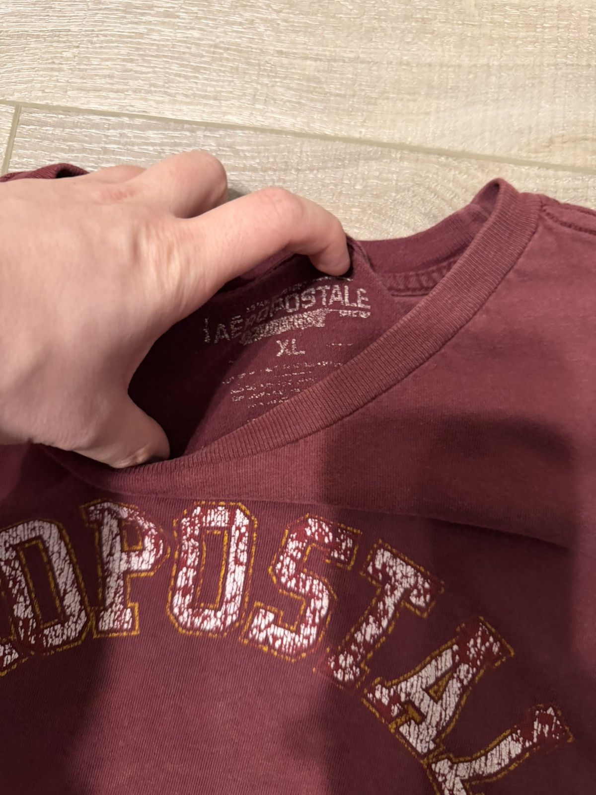 Vintage Vintage Aeropostale Tee Size XL / US 12-14 / IT 48-50 - 2 Thumbnail